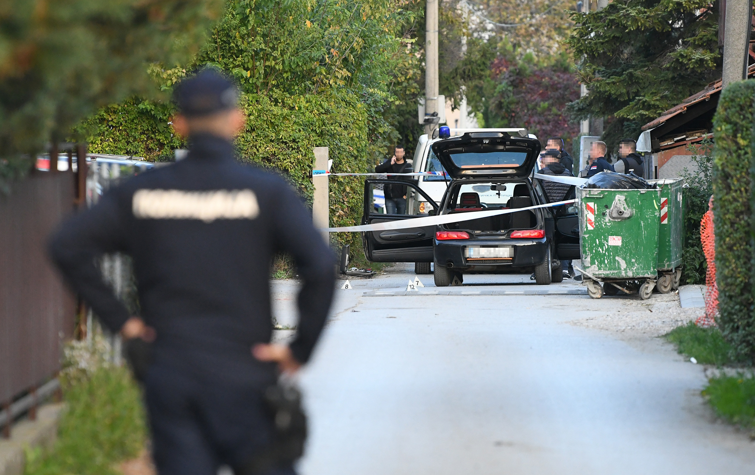 Beograd, 15.10.2022. Krnjača ubistvo, pucnjava, policija, hronika Foto: Vesna Lalić/Nova.rs