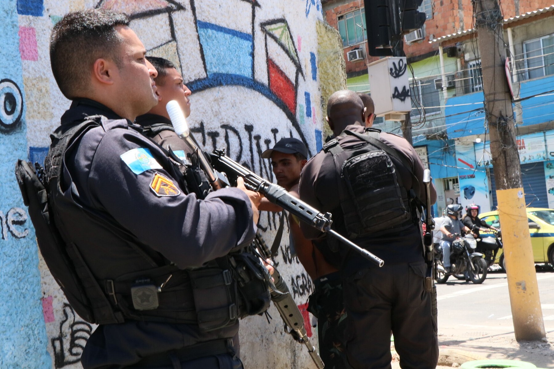 Police operation in the Jacarezinho community, in Rio de Janeiro