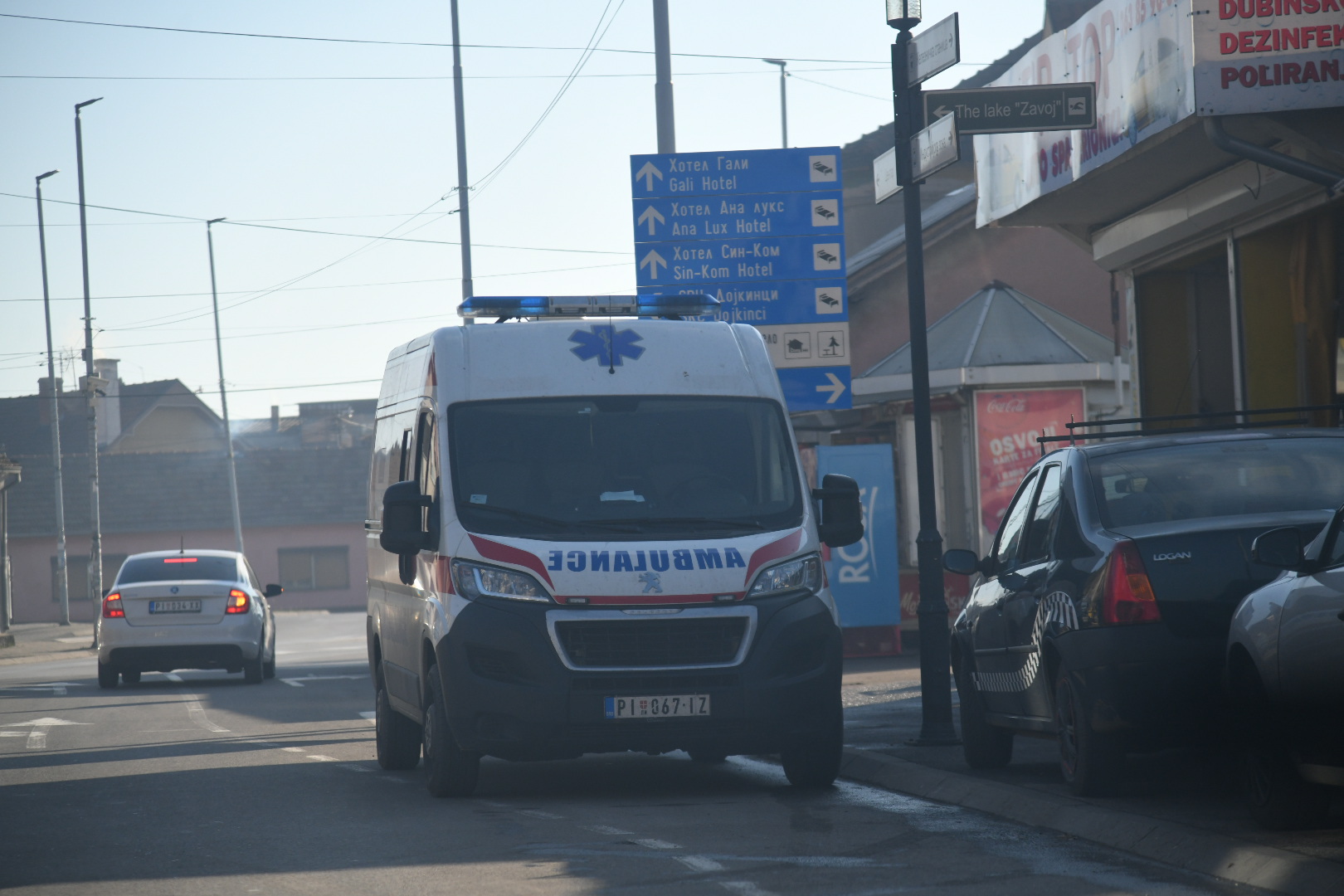 Pirot, 26.12.2022. Pirot centar, Opština Pirot, cisterna sa amonijakom sletela je sinoć sa pruge između Pirota i Bele Palanke, a iz nje je iscurio amonijak, curenje amonijaka Foto: Nemanja Jovanović/Nova.rs