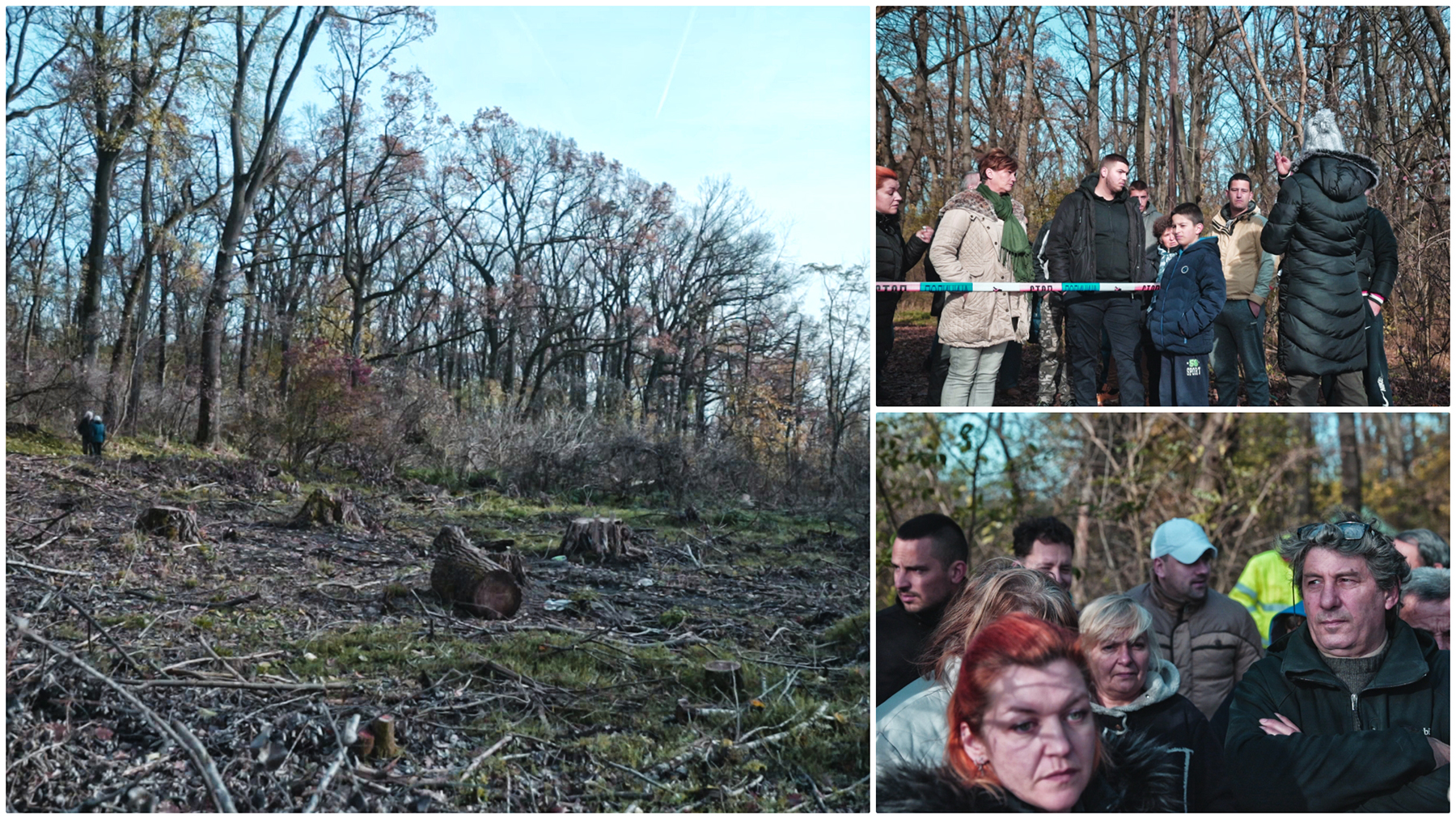Bavaništanci telima sprečavaju krađu šume, tužili vlast i policiju