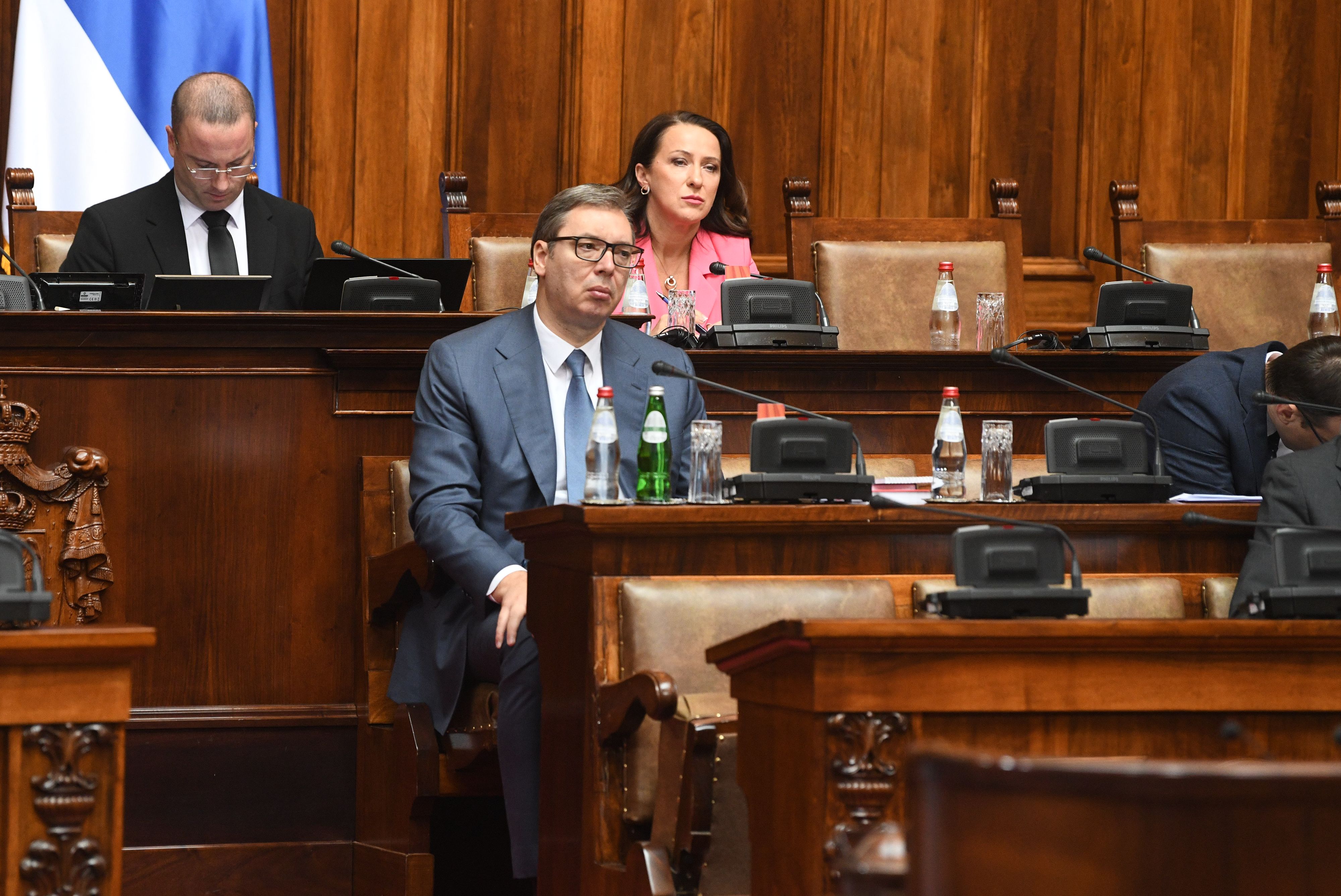 Beograd 14.09.2022. Nastavak posebne sednice parlamenta o situaciji na Kosovu i Metohiji i toku pregovora Beograda sa Prištinom. Skupština Srbije, sednica, zasedanje Foto: Filip Krainčanić/Nova.rs