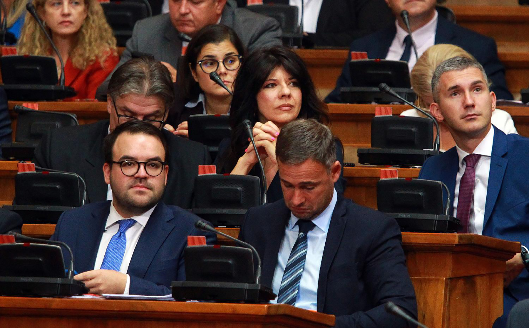 Mesto: Beograd
Datum: Wed Sep 14 12:20:30 CEST 2022
Dogadjaj: POLITIKA - nastavak sednice Skupštine Srbije posvećene pregovorima o Kosovu i Metohiji
Fotoreporter: Aleksandar Barda
Ličnosti: Stefan Jovanović, Miroslav Aleksić, Ivana Parlić
Izvor: FoNet