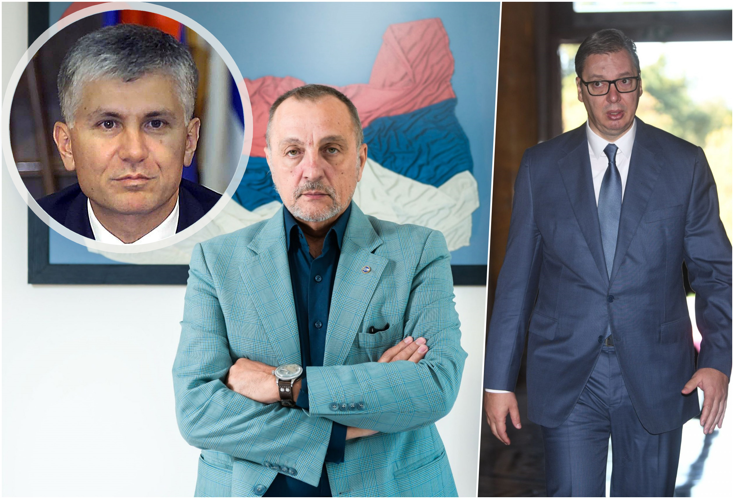 Zoran Živković Aleksandar Vučić Zoran Đinđić