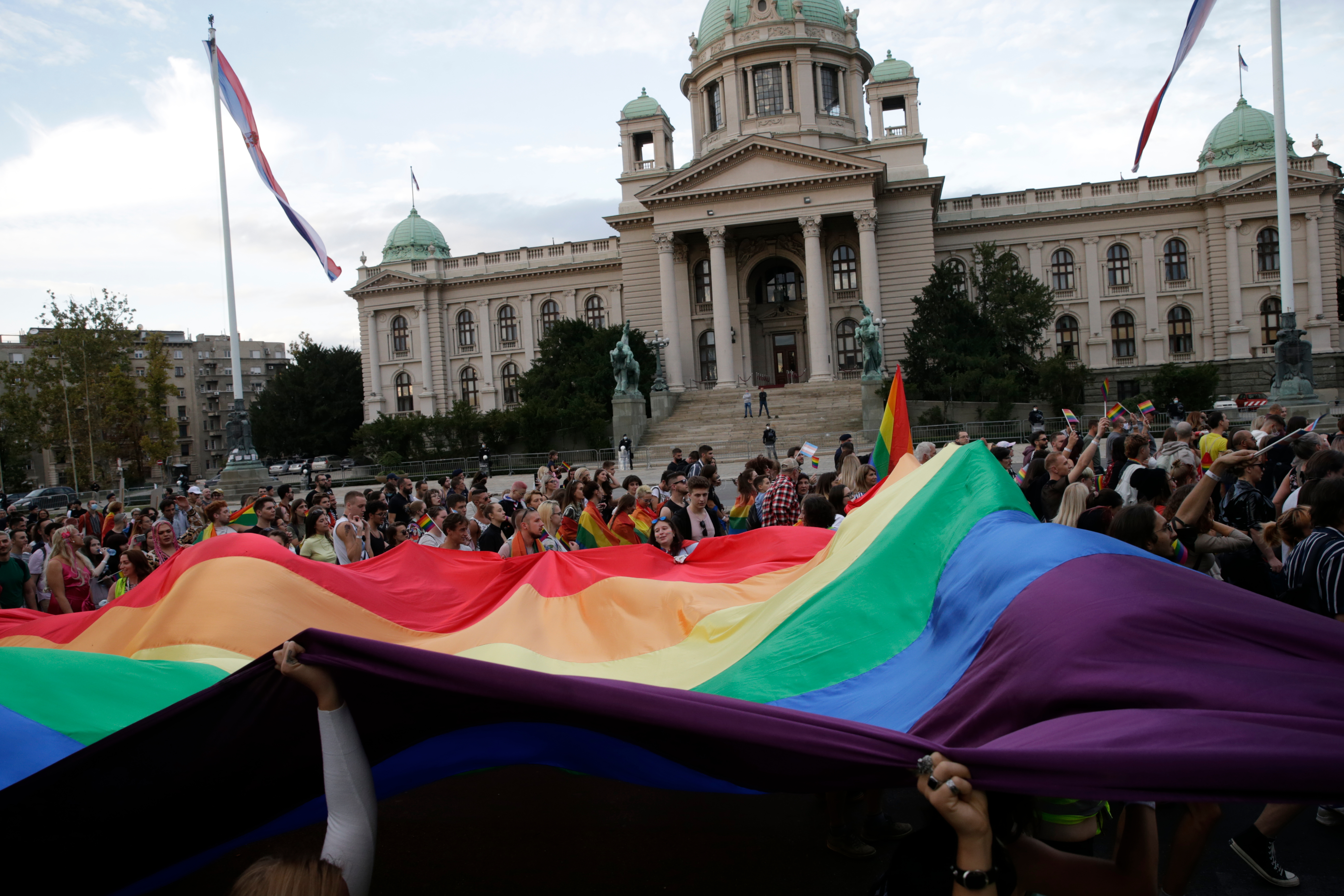 Gay Pride parade in Belgrade