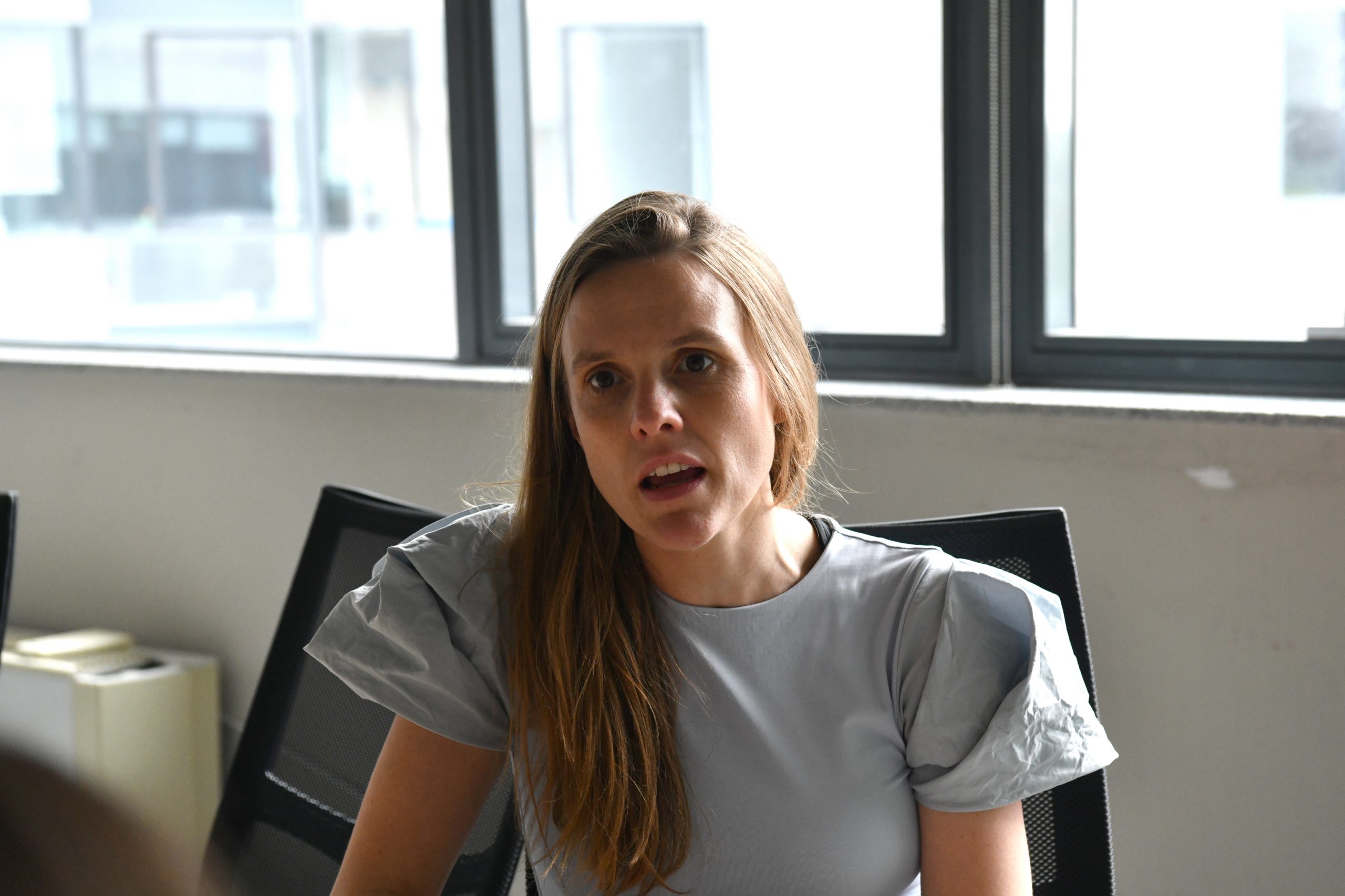 Beograd, 17.09.2022. Teri Rajndke, Theresa Reintke, Terry Reintke, Evroposlanica, članica Evropskog parlamenta Foto: Tamara Marković/Nova.rs