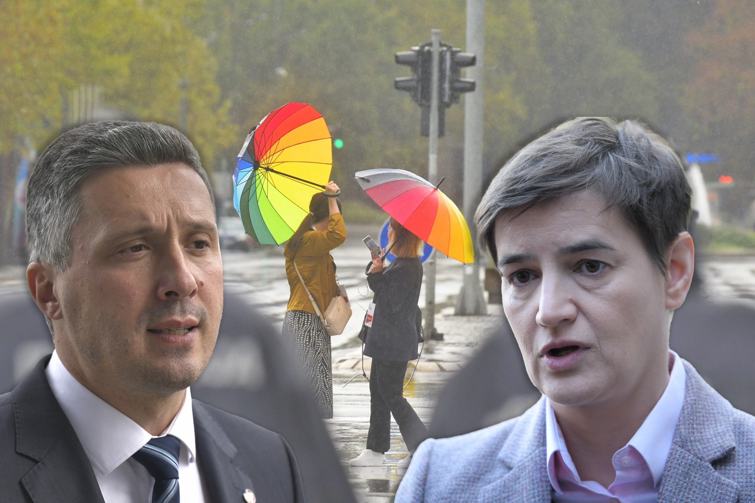 Boško Obradović, Ana Brnabić kombo