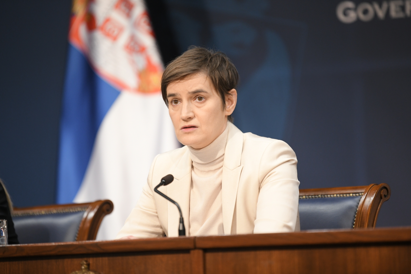 Beograd, 08.04.2021. Vlada Srbije, Ana Brnabić konferencija za štampu, KZŠ