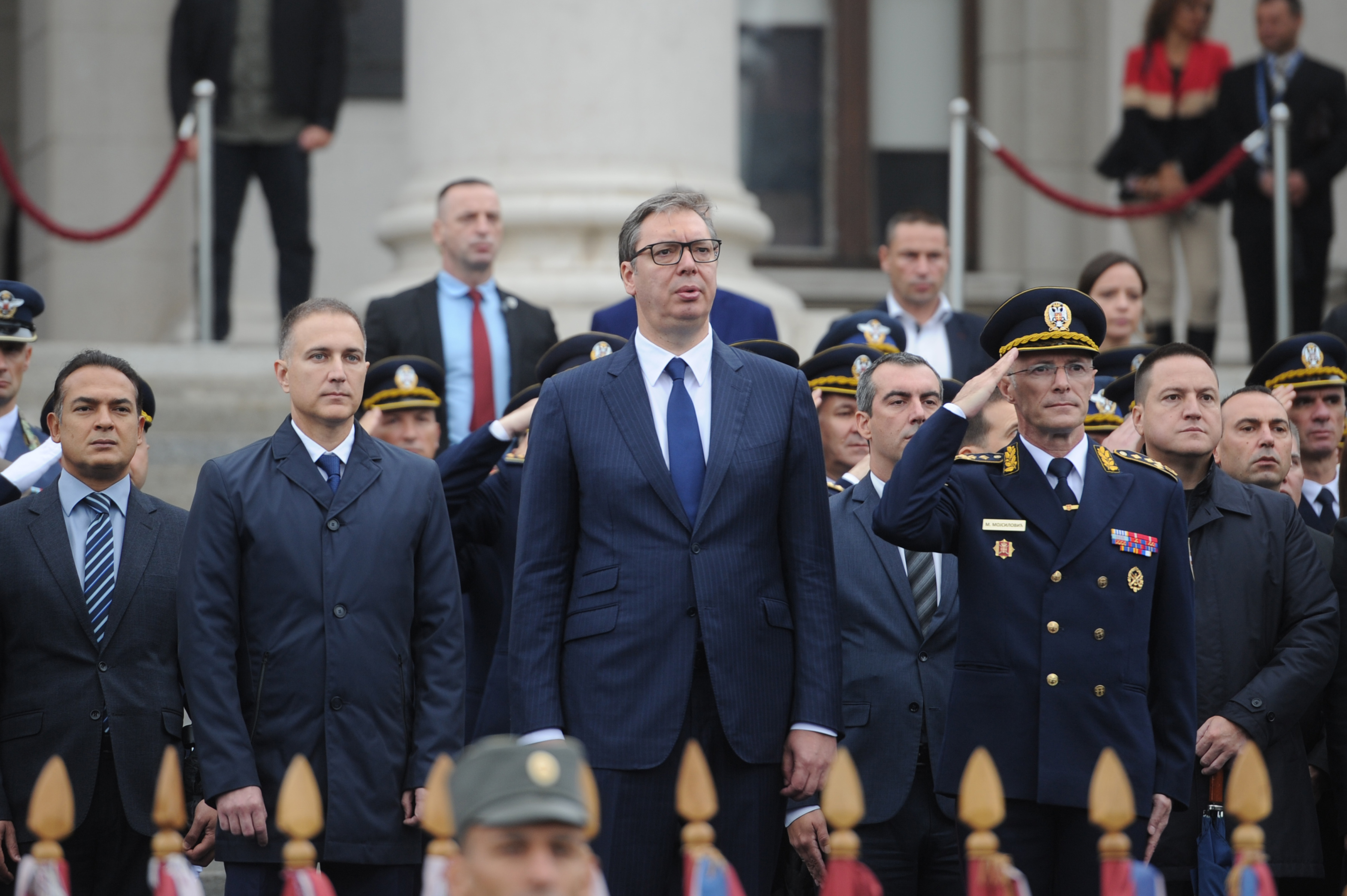 NEBOJSA STEFANOVIC, ALEKSANDAR VUCIC, VLADIMIR ORLIC, MILAN MOJSILOVIC, BRANKO RUZIC