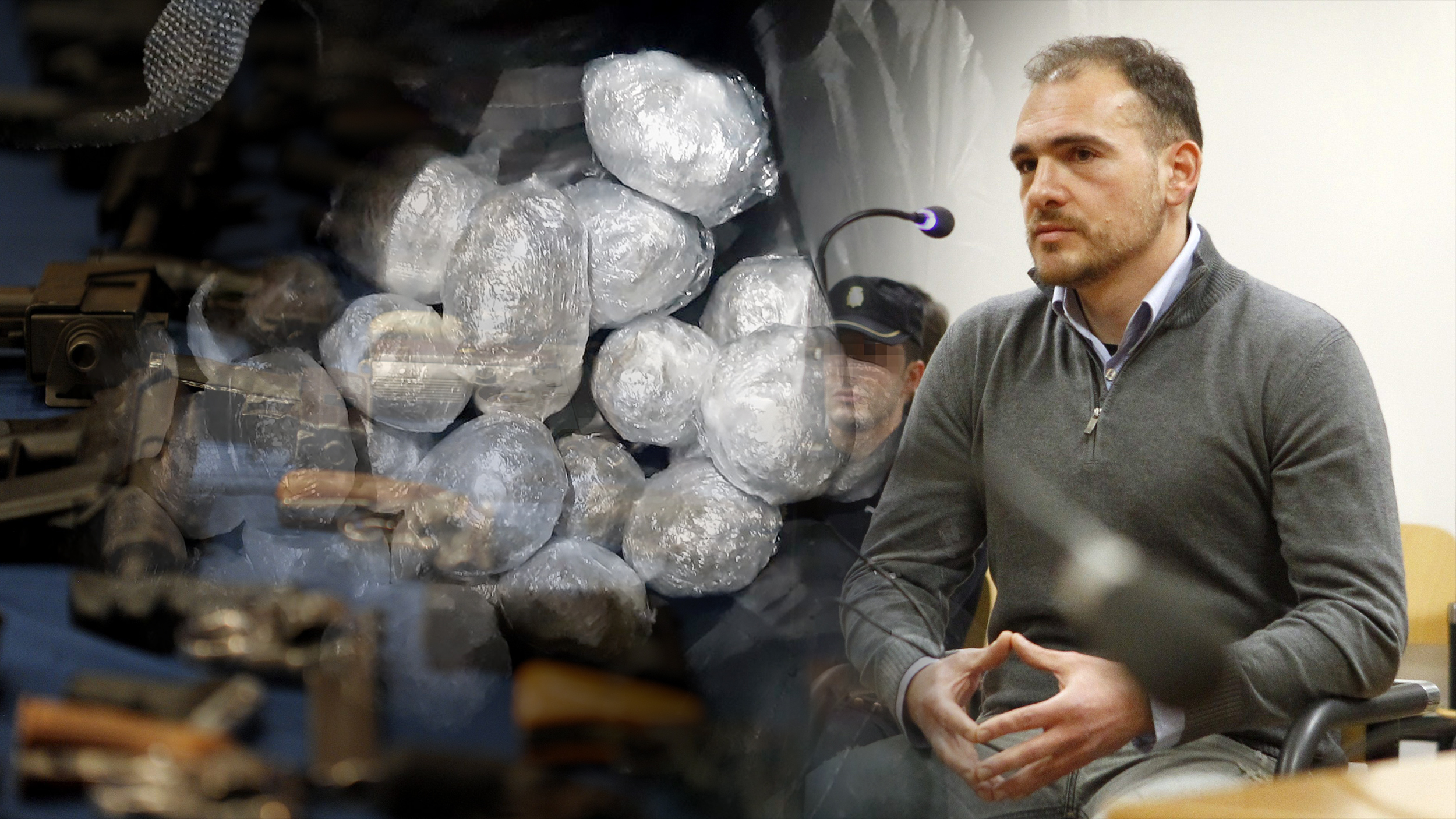 Luka Bojivić, Oružje, Droga