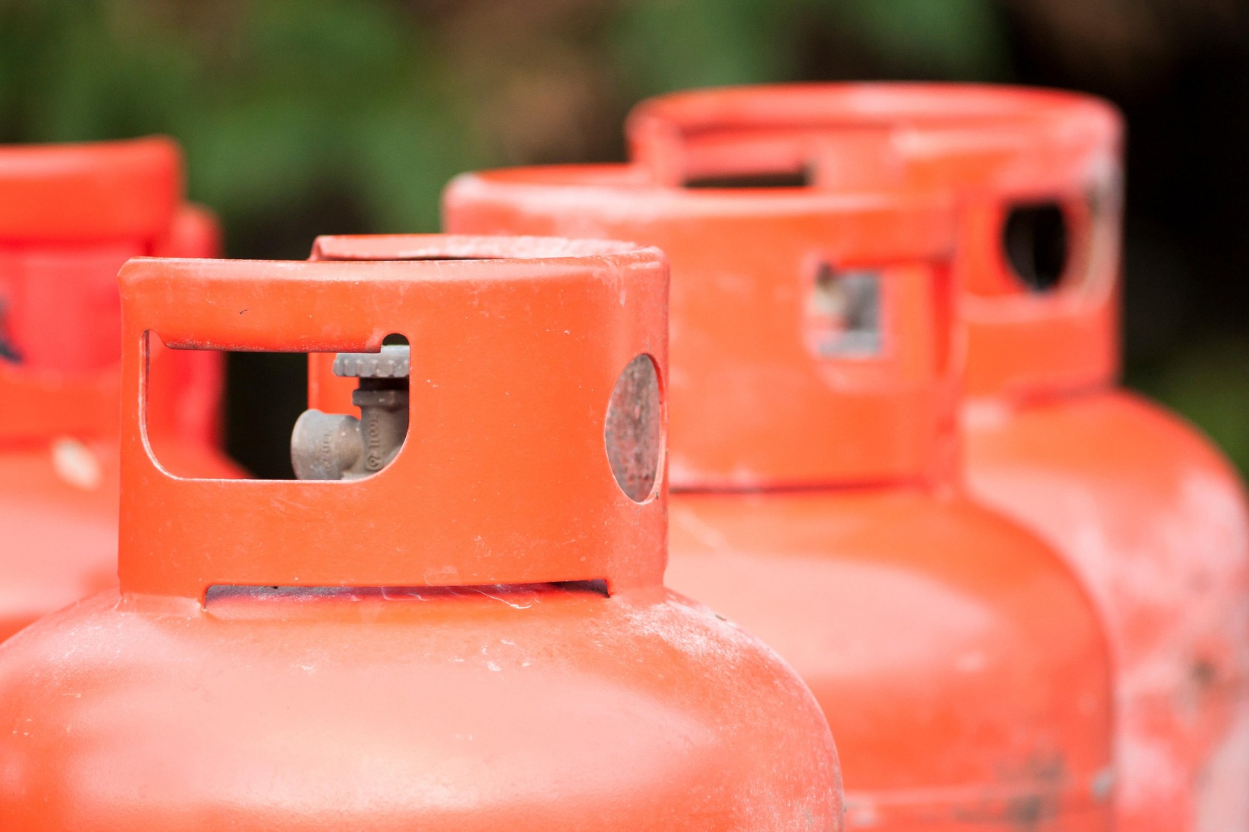 LPG gas bottles,Image: 313069731, License: Royalty-free, Restrictions: , Model Release: no, Credit line: Kemphoto collection / Alamy / Alamy / Profimedia