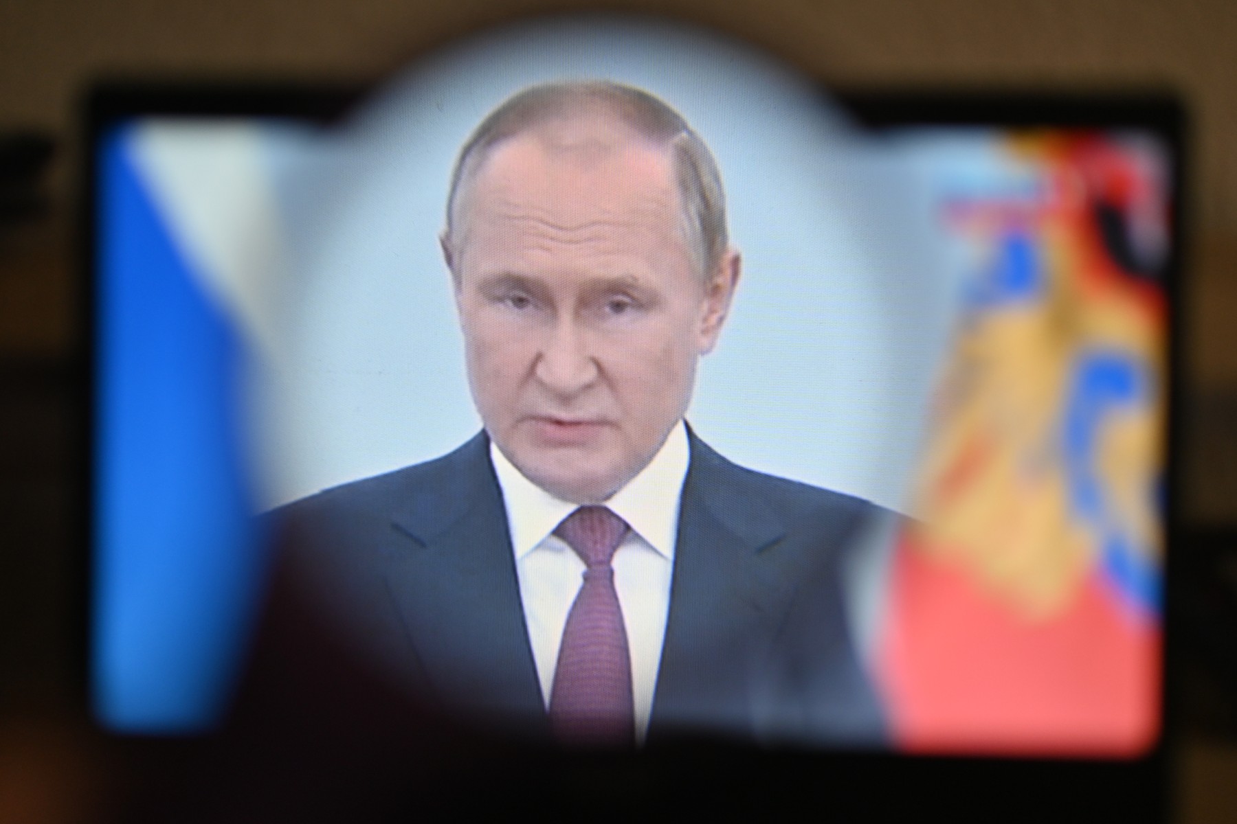 Vladimir Putin Delivers A Speech About Annexations Of Ukraine Regions