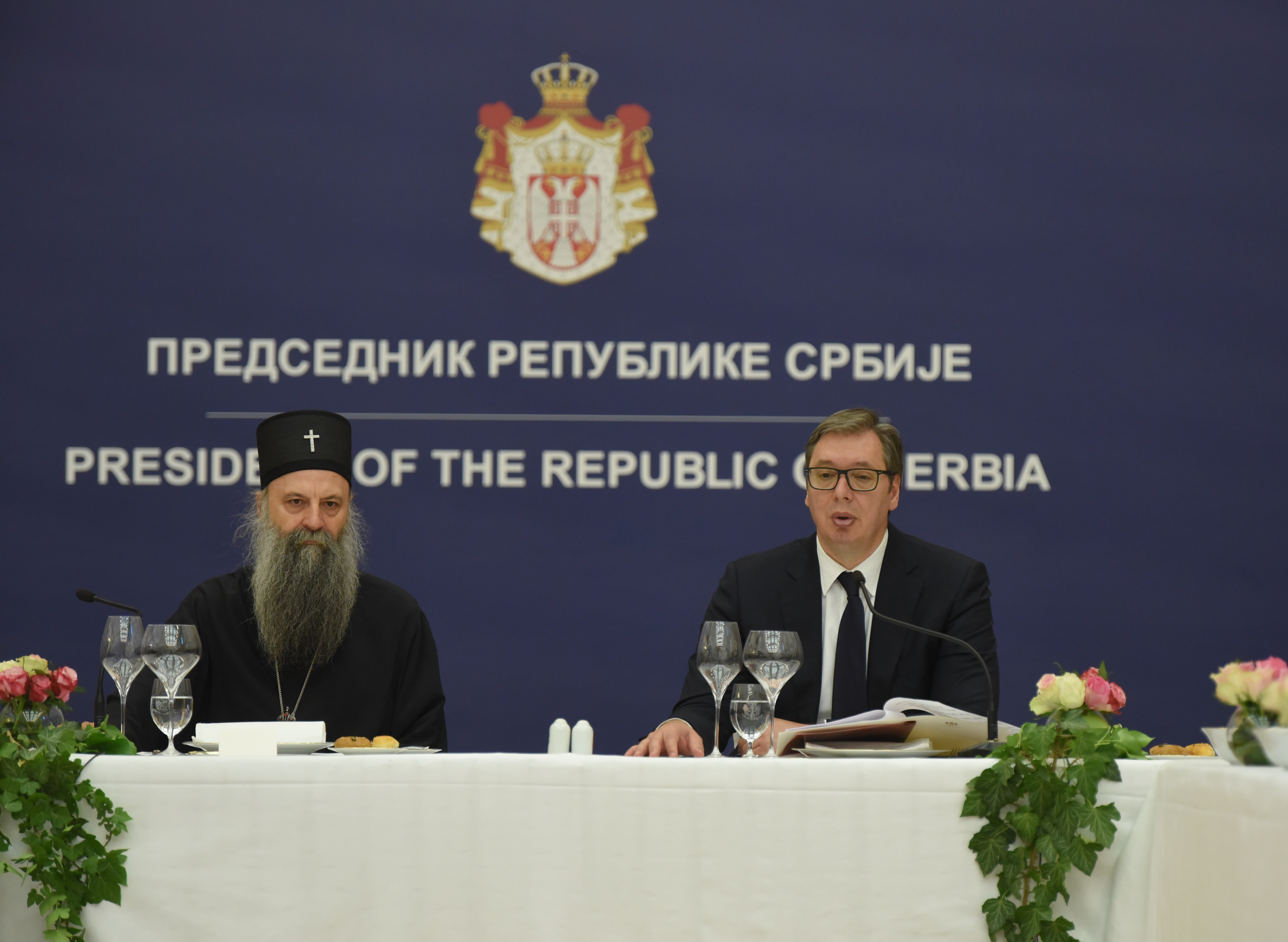 PATRIJARH PORFIRIJE, ALEKSANDAR VUCIC