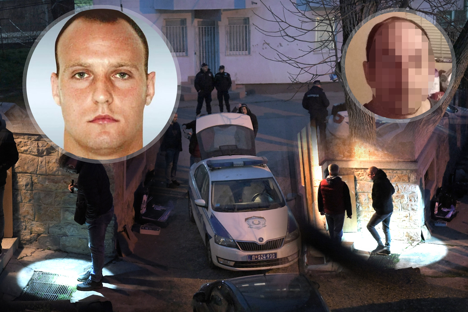 Branislava Penčić. Bane Penčić, ubistvo, Obrenovac, Igor Bajrami, policija, uviđaj, uvidjaj, kombo Foto: Dragan Mujan/Nova.rs/MUP/Facebook