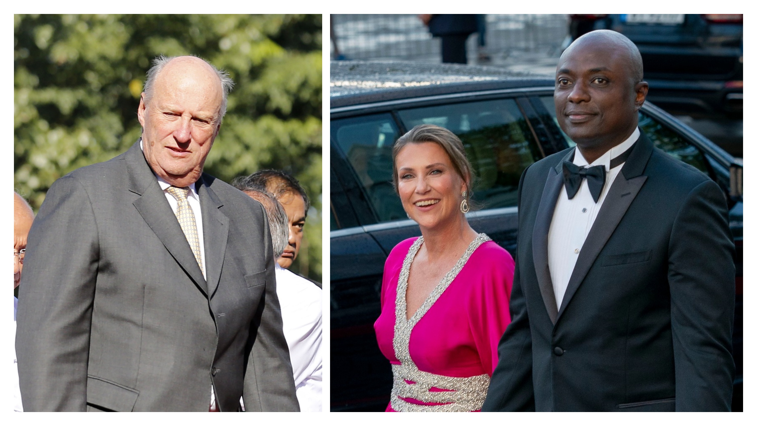 King Harald V of Norway, Princess Märtha Louise,US Shaman Durek Verrett kombo