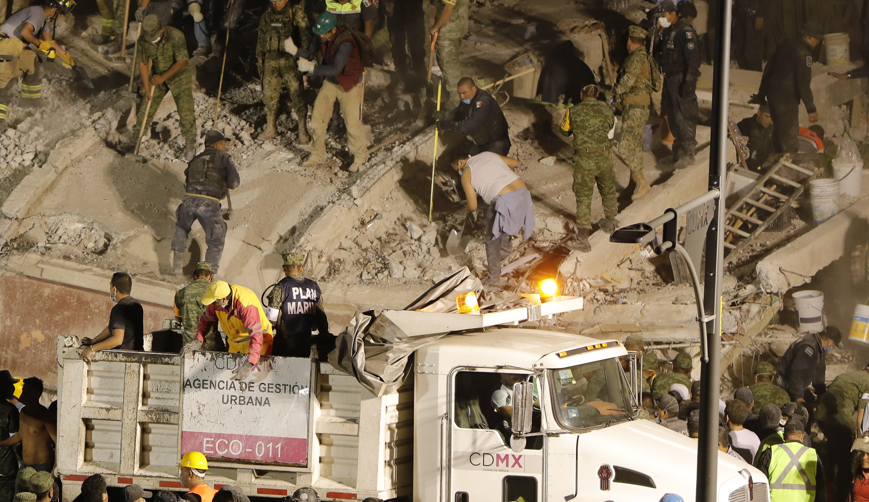 Mexico earthquake aftermath