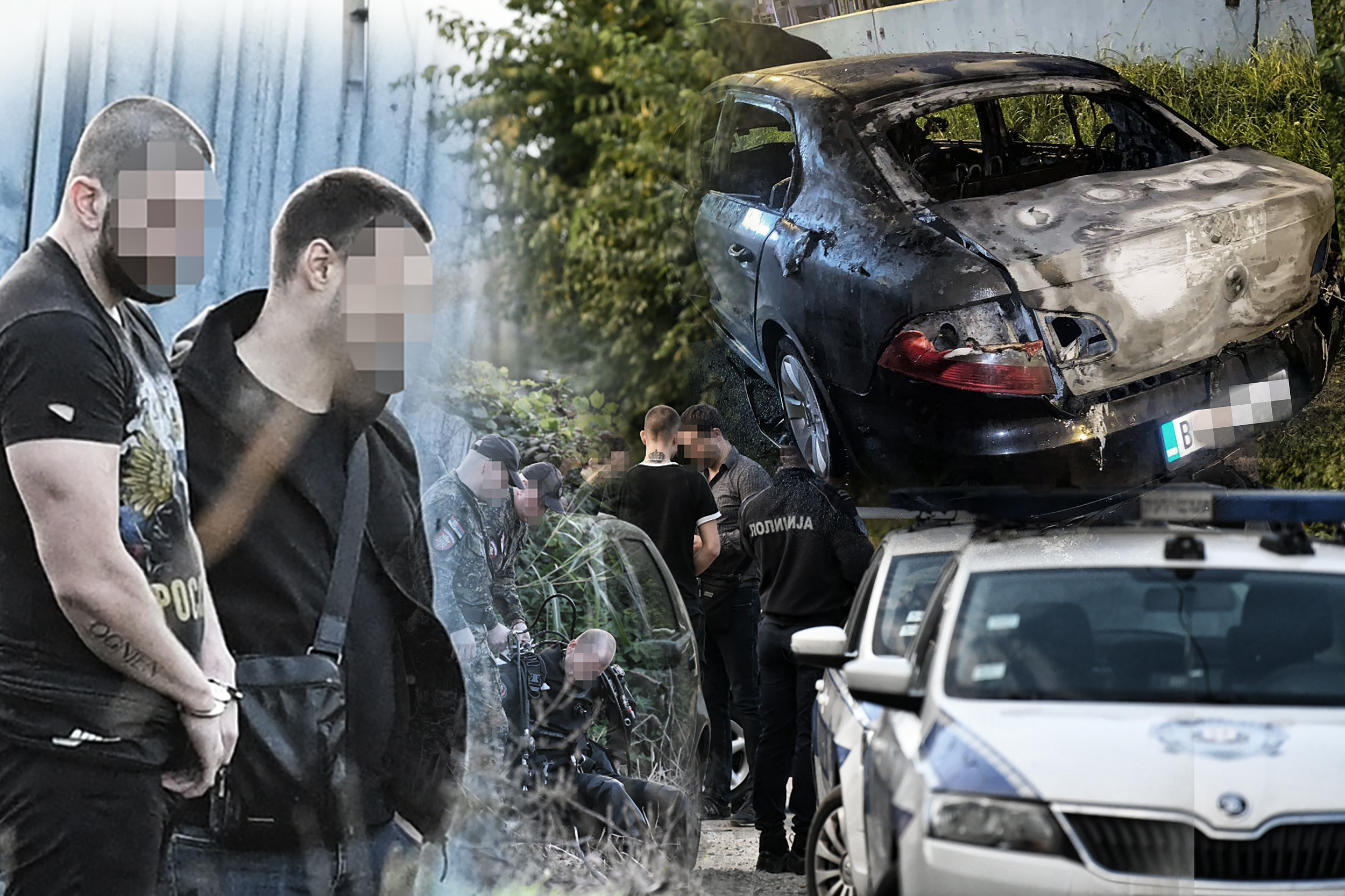 krnjaca ubistvo zapaljen automobil