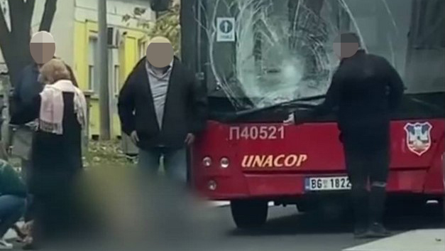Autobus, GSP, nesreća, autobus udario čoveka Foto: Instagram/moj_beo_grad_