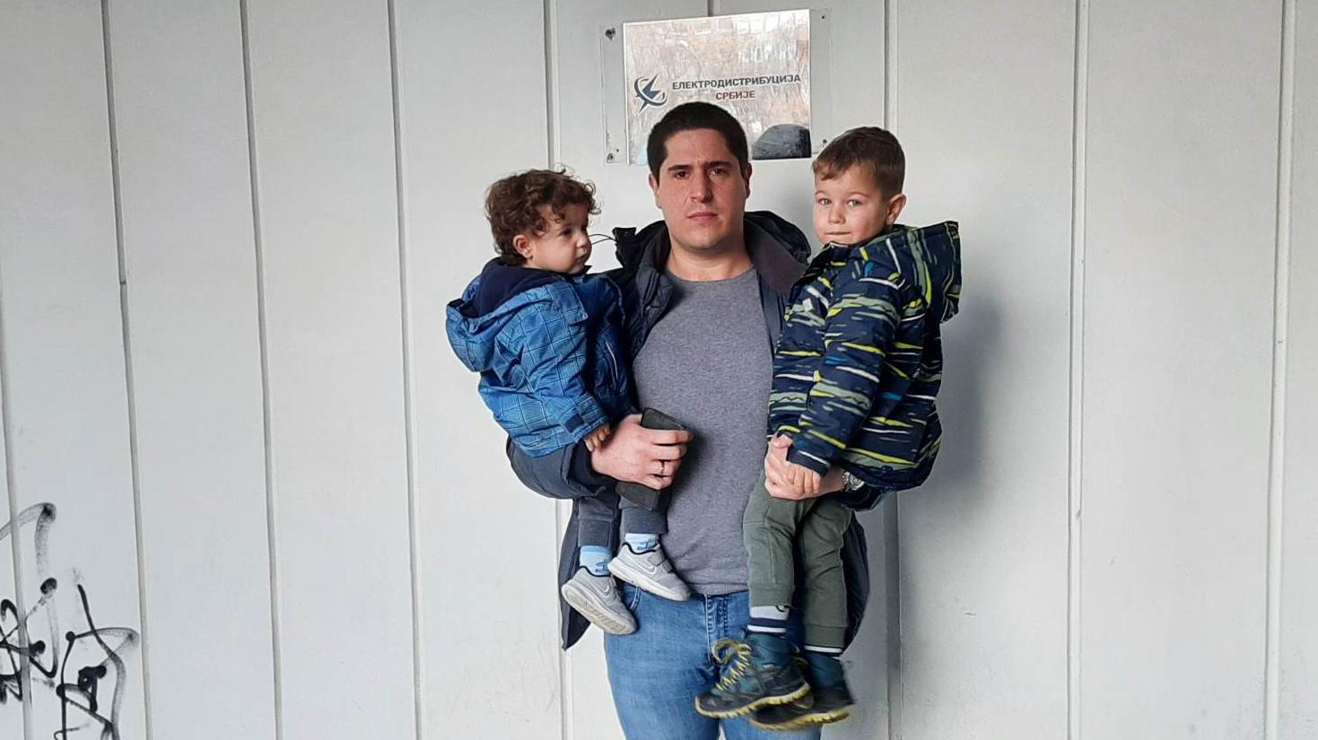 BEOGRAD 29.10.2022. ELEKTRODISTRIBUCIJA SRBIJE PROTEST