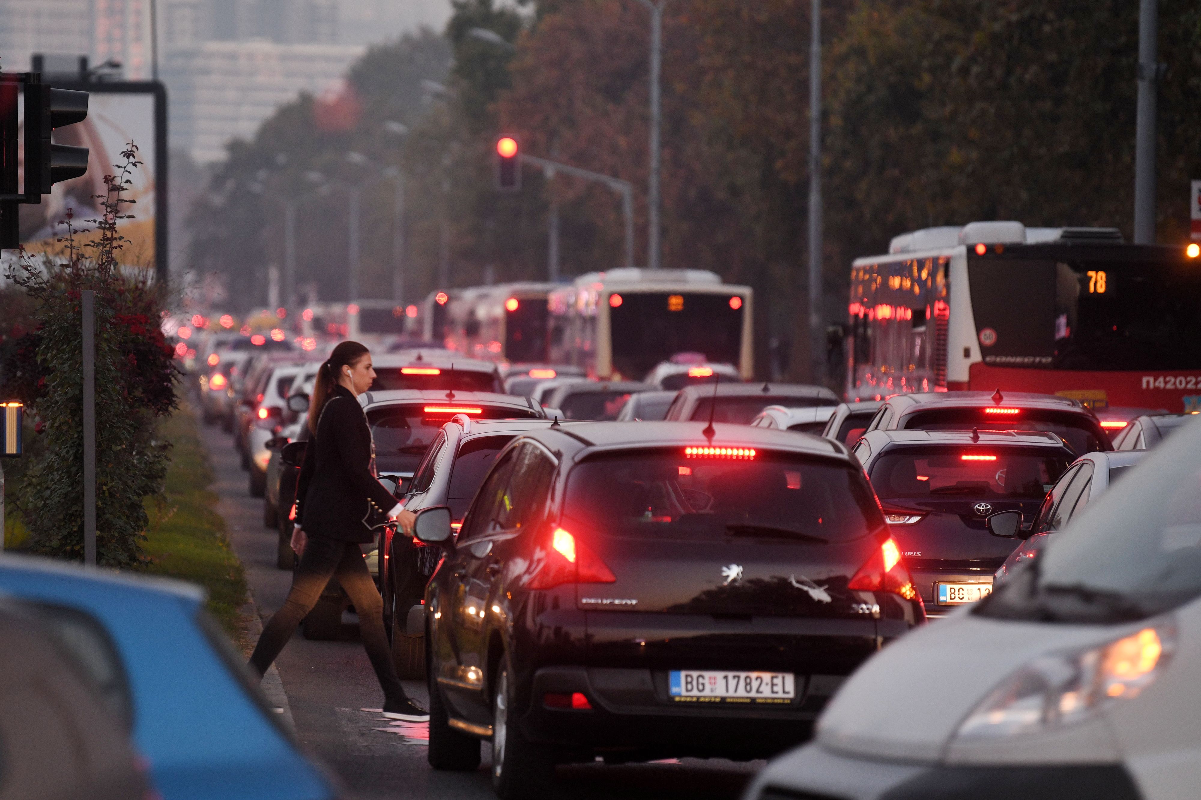 Guzva, saobracaj, saobracajna guzva, kolaps Foto: Filip Krainčanić/Nova.rs