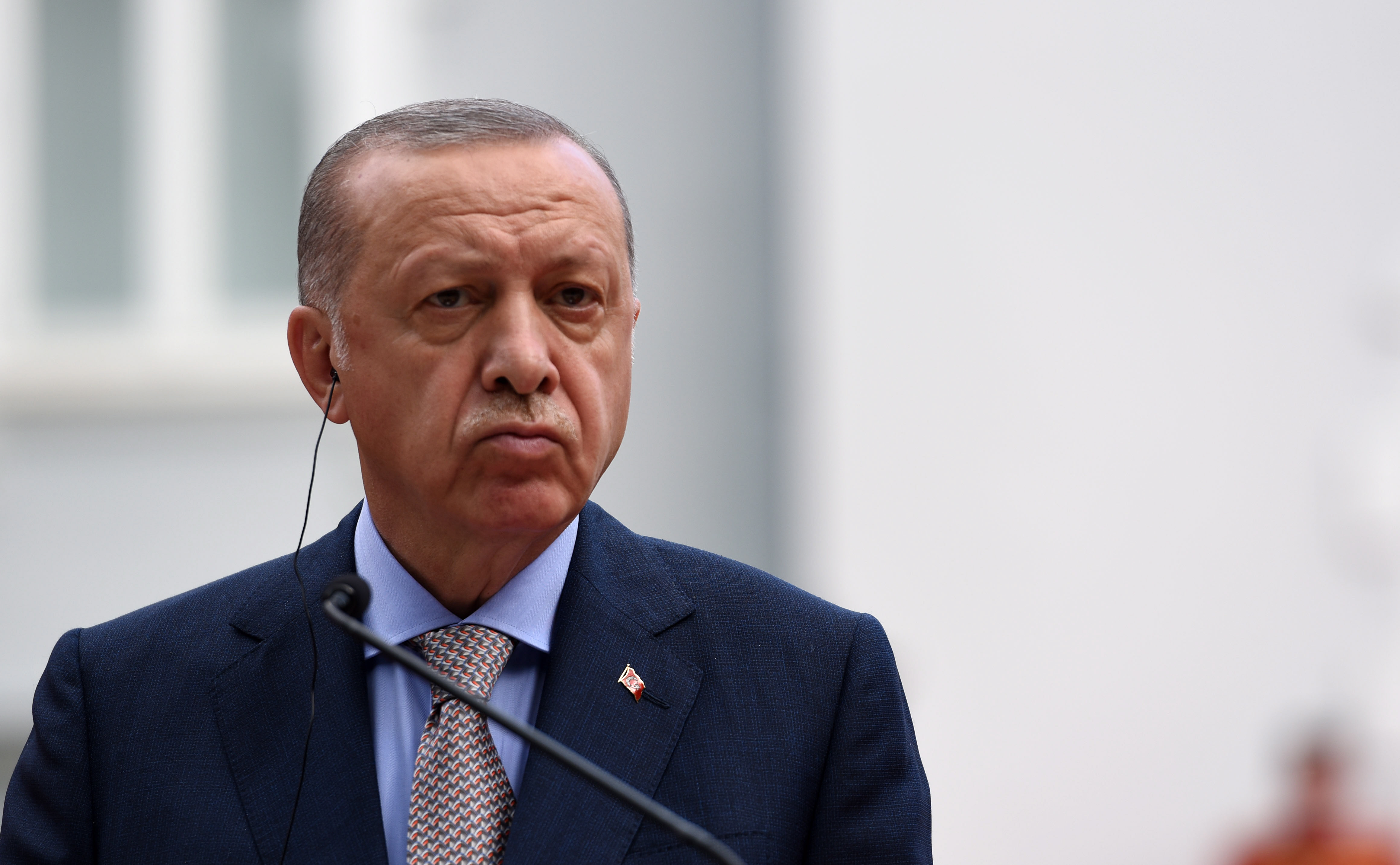 Turkish President Recep Tayyip Erdogan on official visit to Montenegro