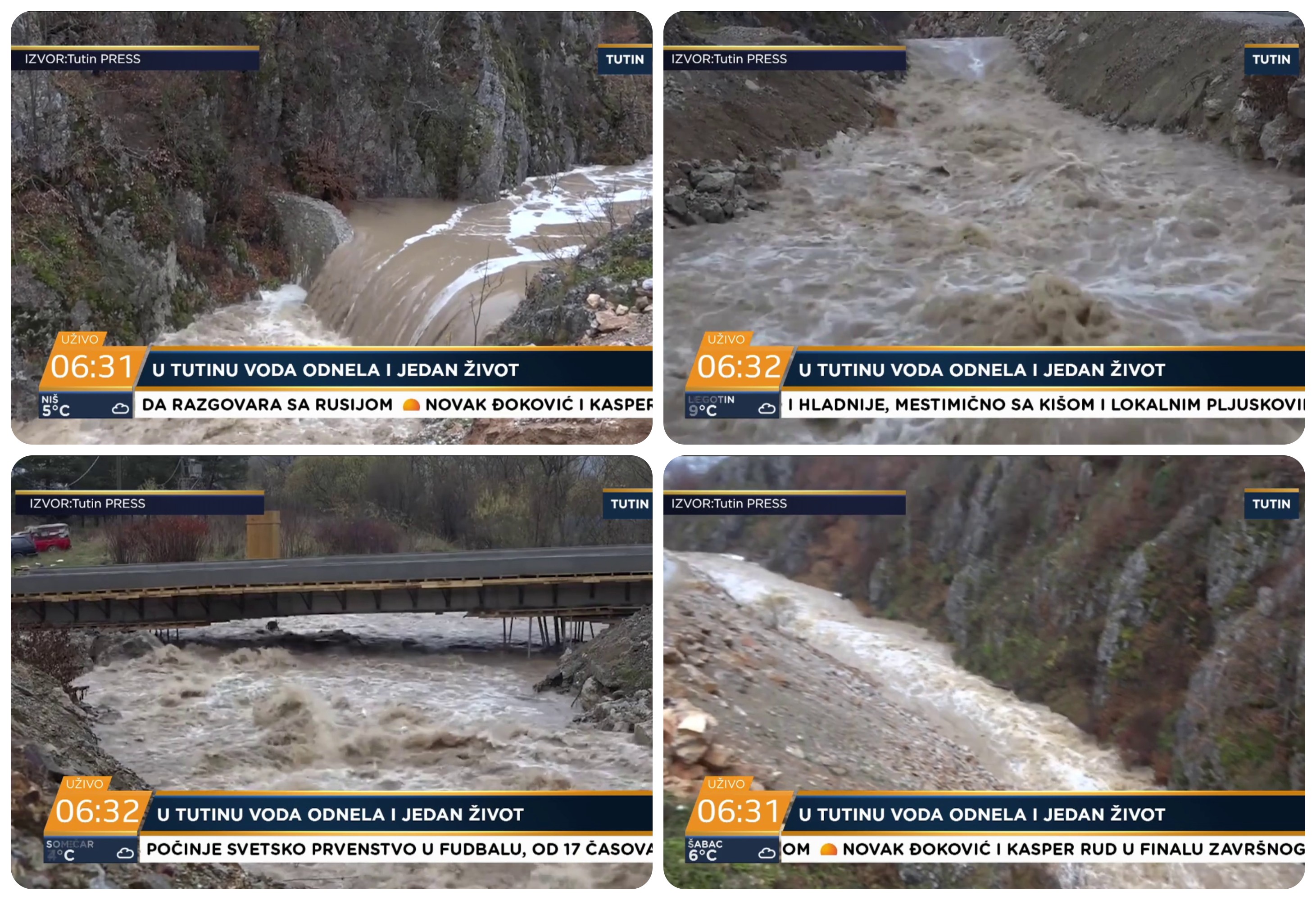 Voda odnela život u Tutinu