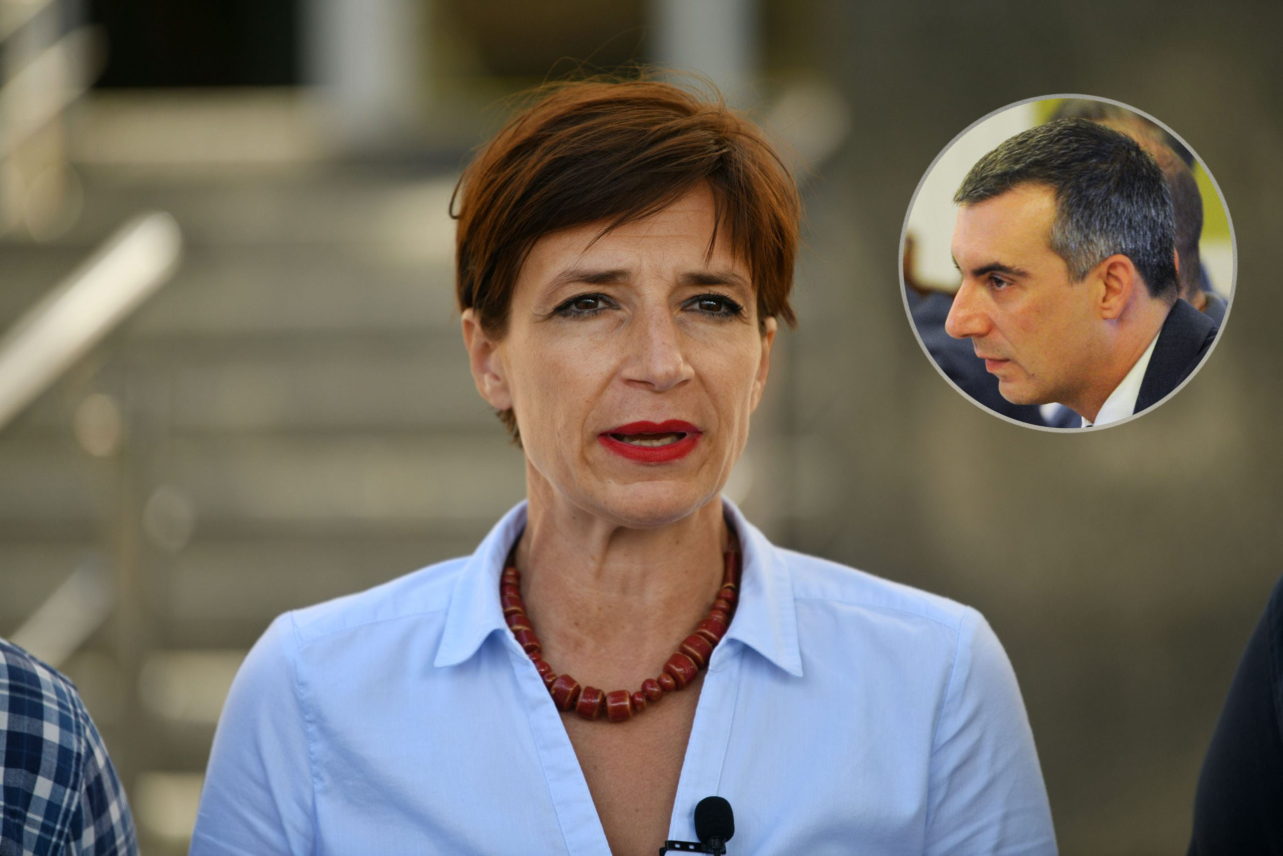 kombo Dragana Rakić DS i Vladimir Orlič u kružiću