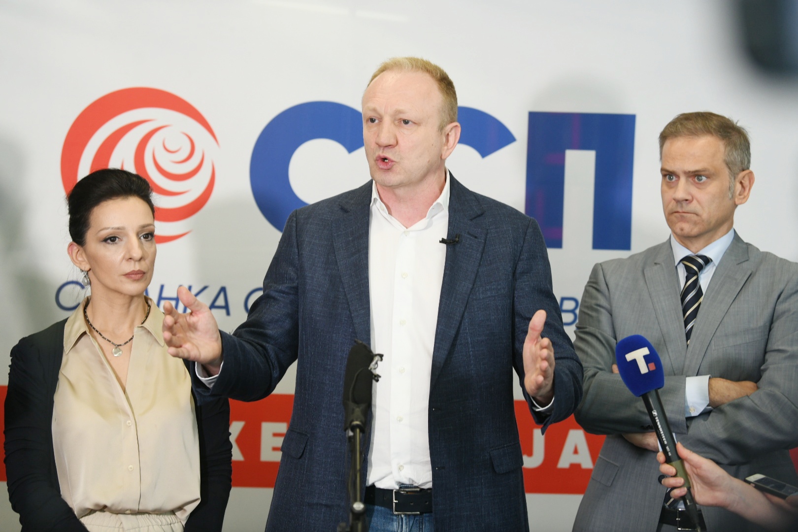 Beograd 14. maj 2022. Konferencija za novinare Stranka slobode i pravde SSP Foto:Vesna Lalić/Nova.rs