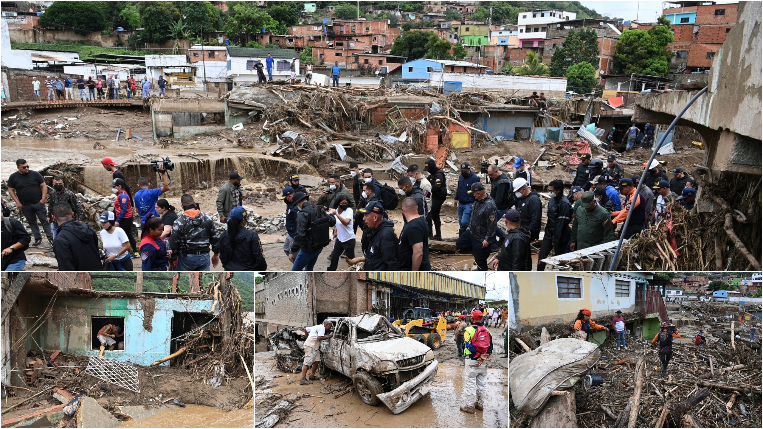 Venecuela, klizište, odron, nesreća, kombo Foto: Yuri CORTEZ / AFP / Profimedia