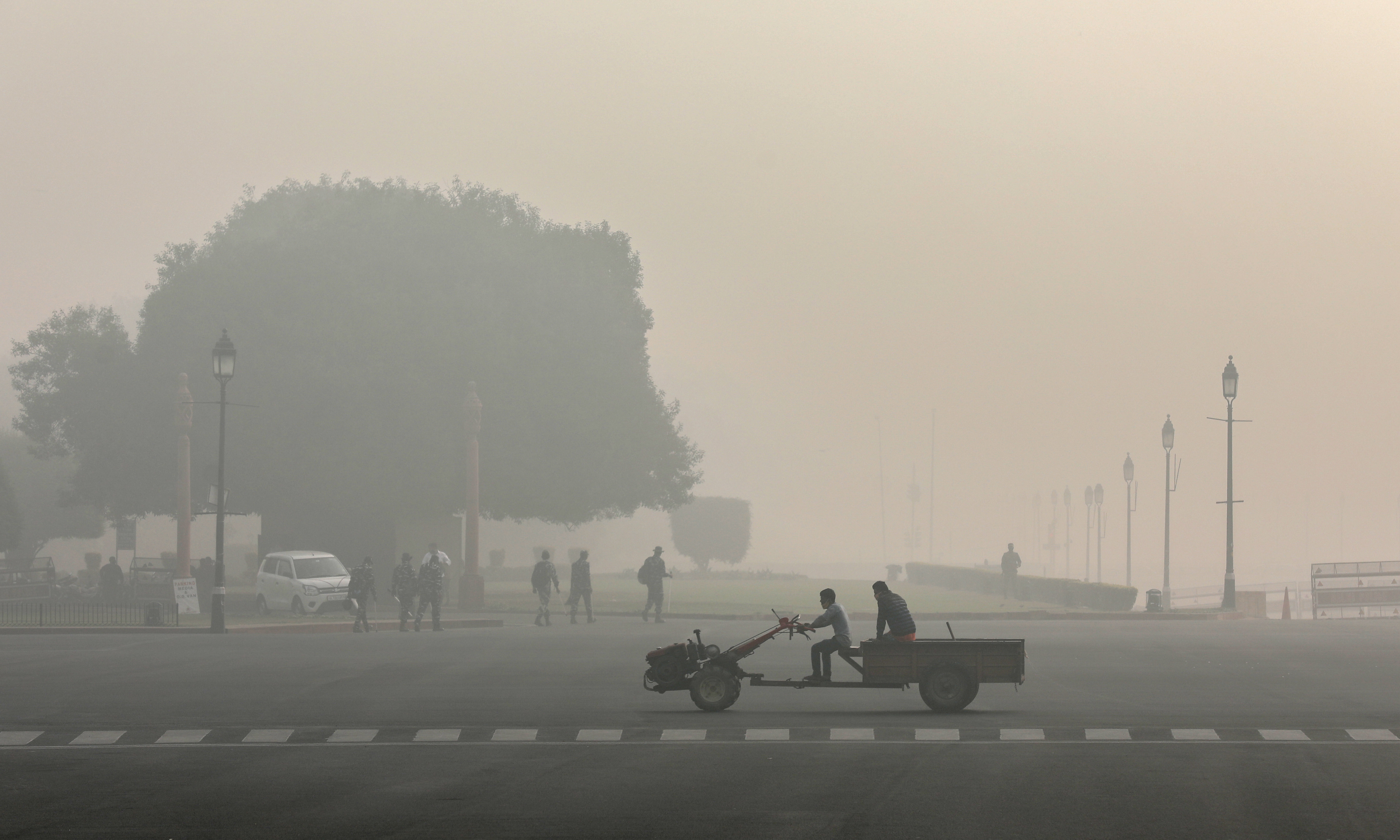 Zagađenje, Poor air quality in New Delhi