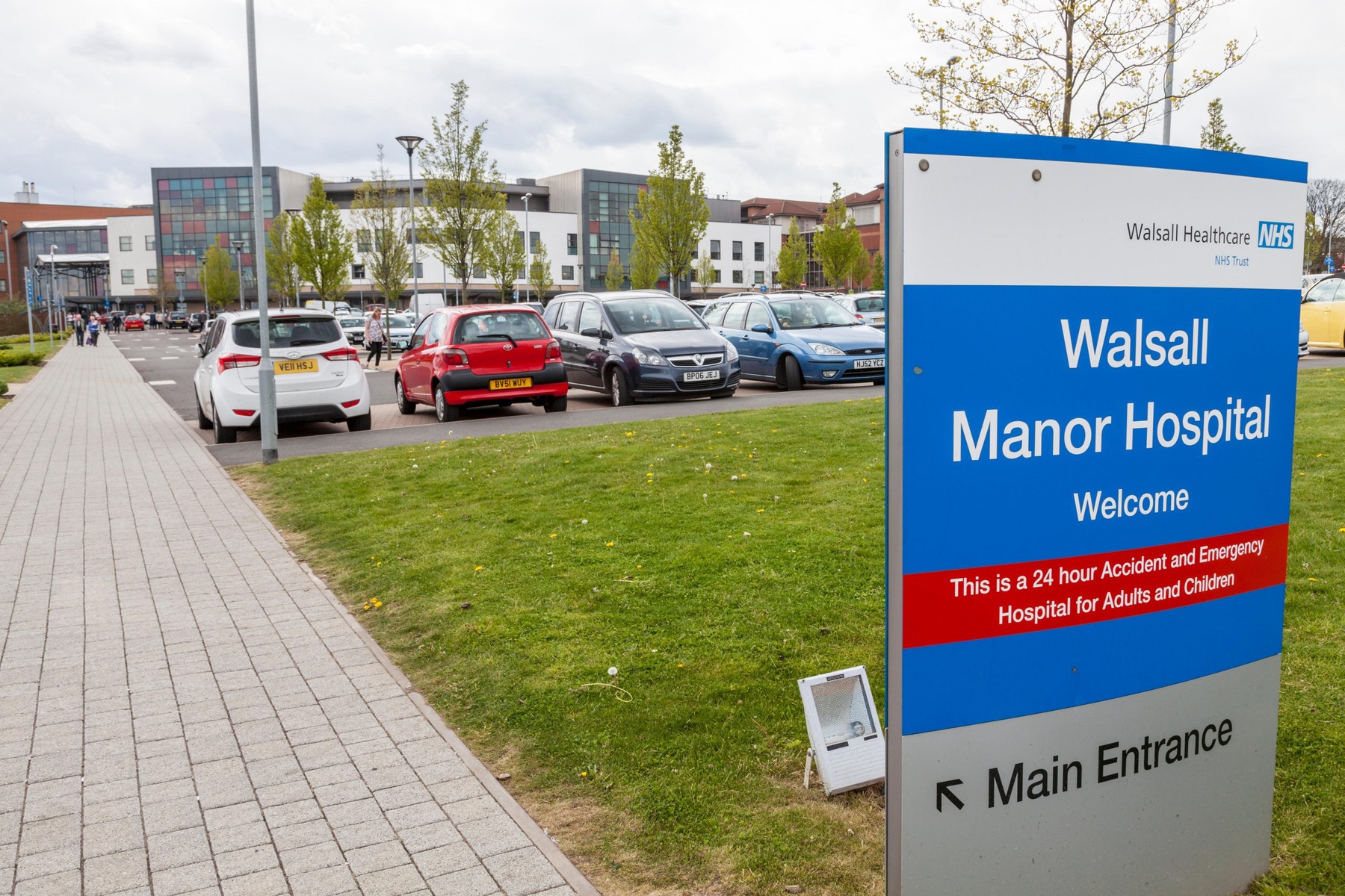 Walsall Manor Hospital, Walsall, West Midlands, England, UK