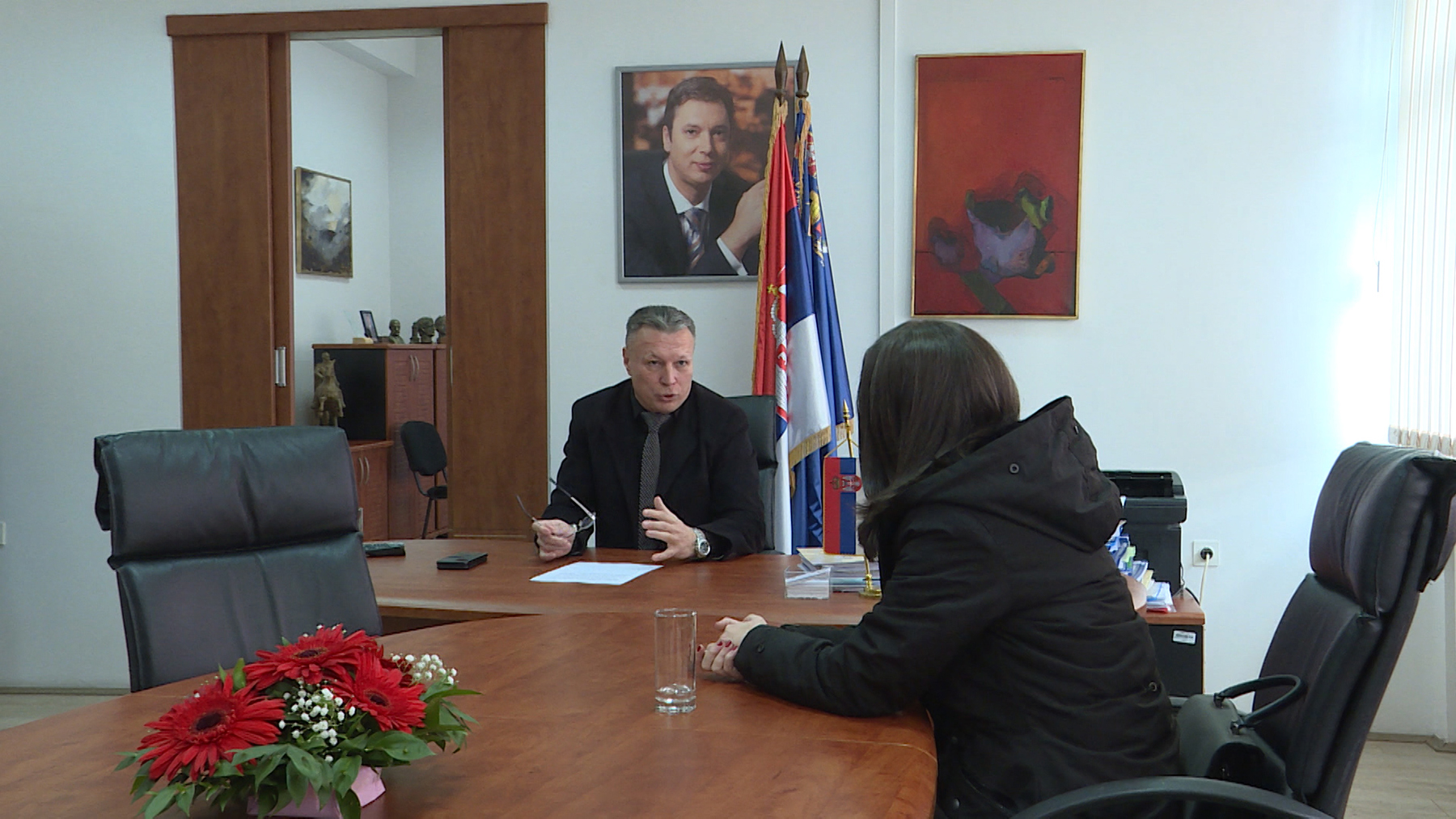 predsednik skupštine grada Boban Džunić., Tuča među niškim naprednjacima: Ima nekoliko struja i svaka napada jedna drugu