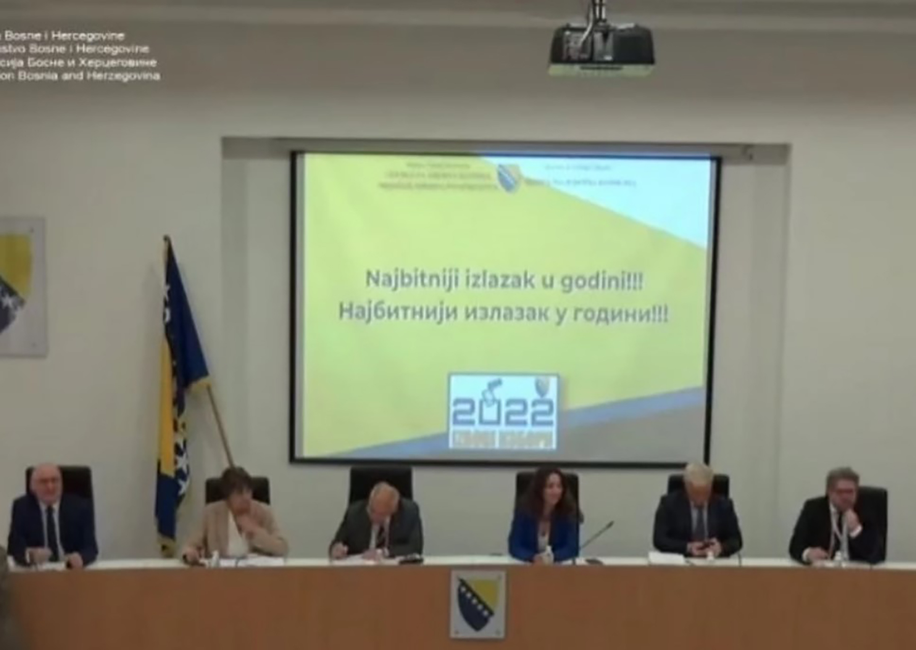 Vanja Bjelica Prutina, članica Centralne izborne komisije, emotivno se danas obratila na sednici CIK