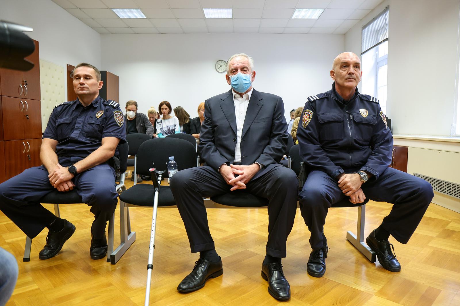 12.10.2022., Zagreb - Objava presude Ivi Sanaderu za aferu  Hypo na Opcinskom kaznenom sudu. Photo: Luka Stanzl/PIXSELL