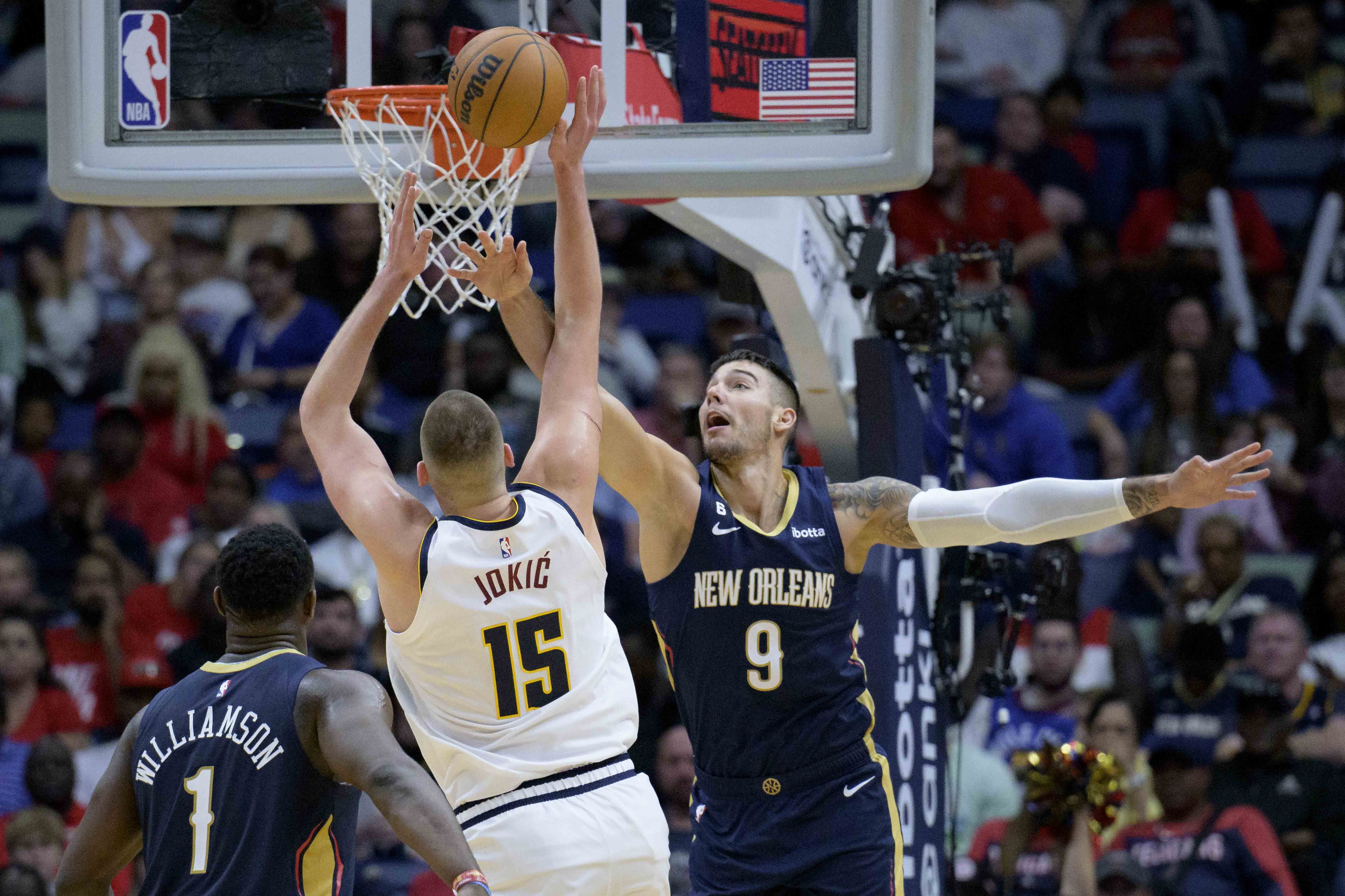 Nuggets Pelicans Basketball