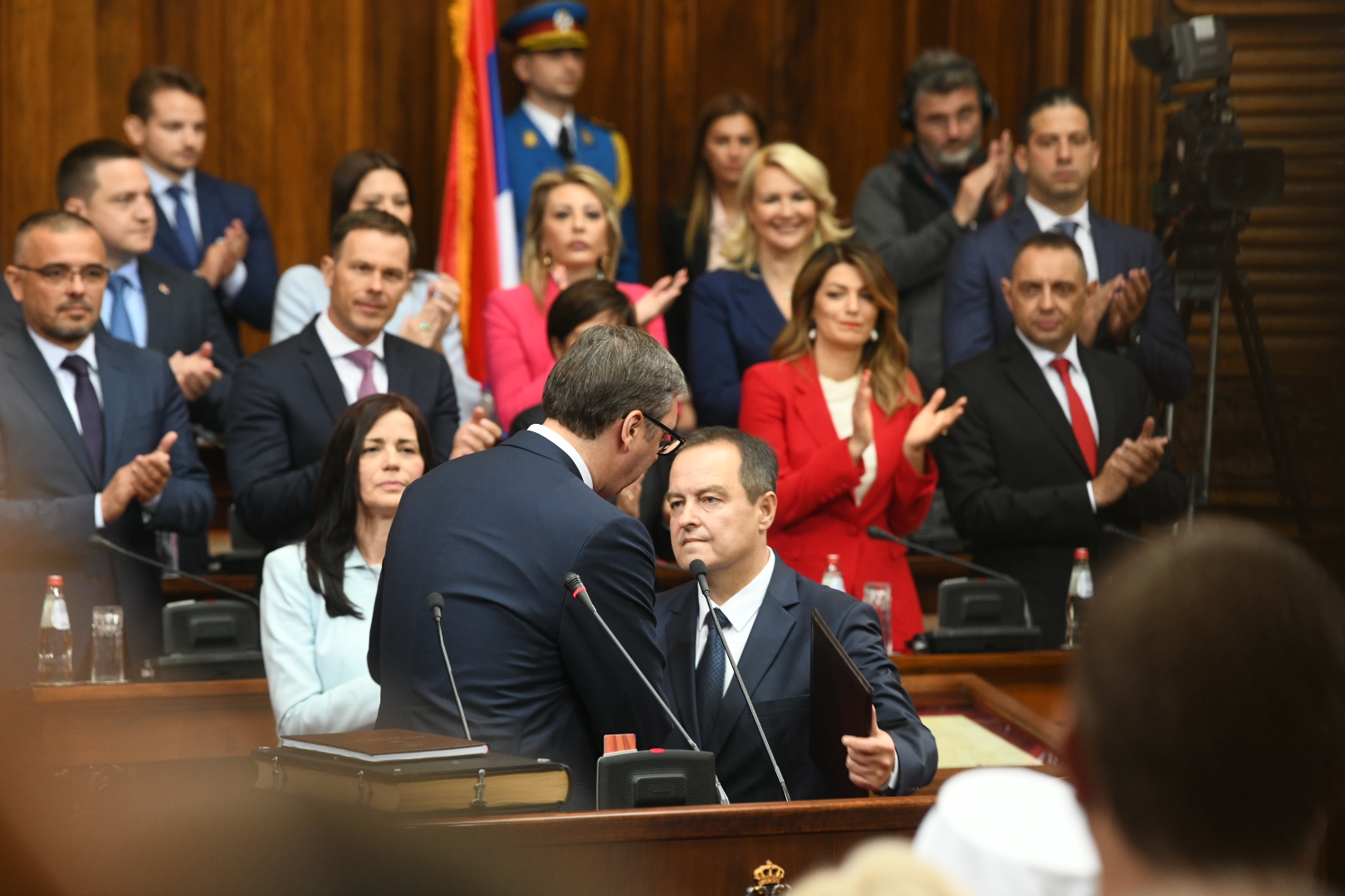 Beograd 31.05.2022. Aleksandar Vučić, polaže zakletvu, zakletva. Inauguracija Aleksandra Vučića, polaganje zakletve u zgradi Skupštine Srbije Foto: Vesna Lalić/Nova.rs