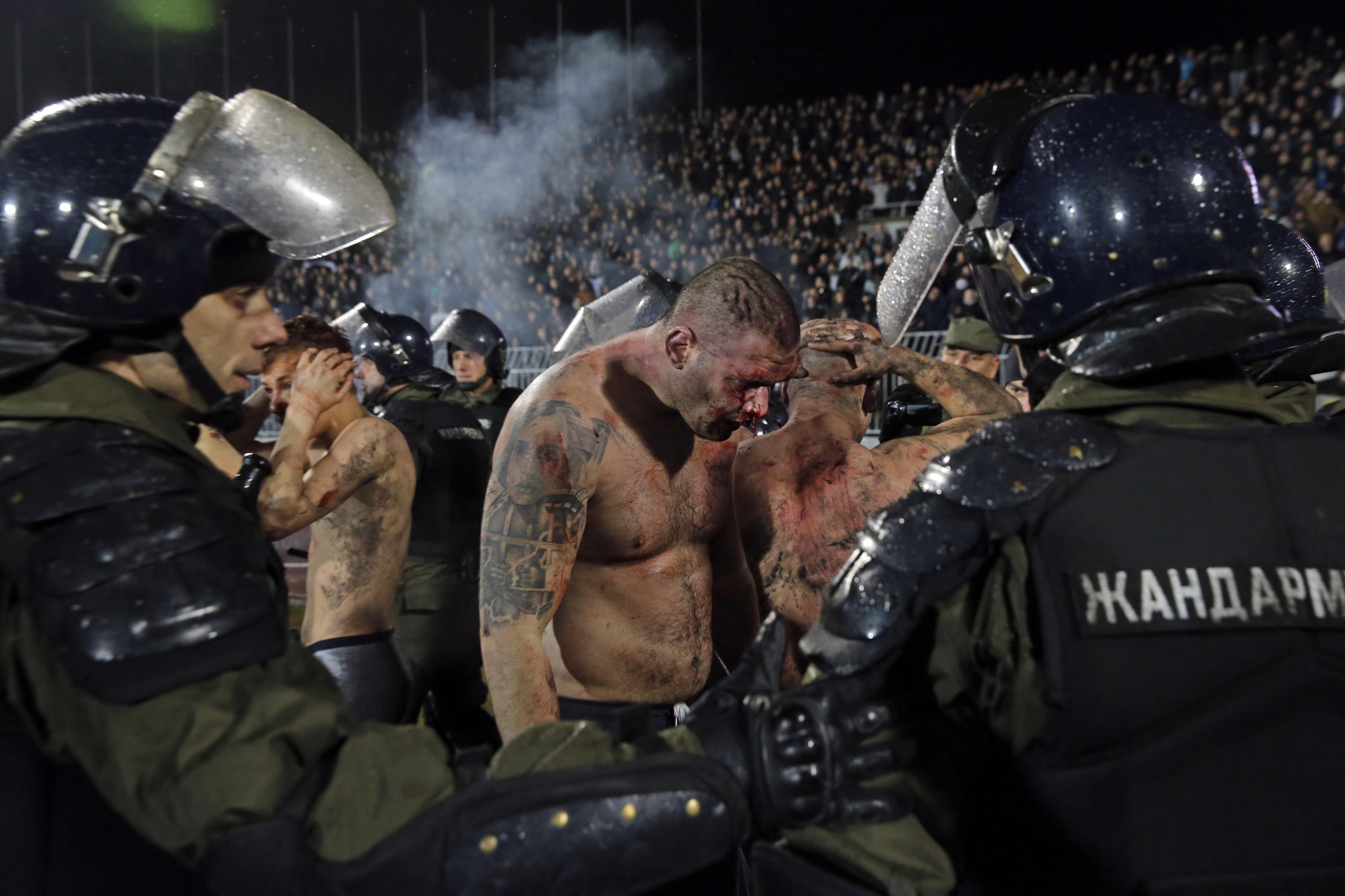 Super liga Srbije, Partizan - Crvena Zvezda, derbi 13.12.2017.  foto: Pedja Milosavljevic