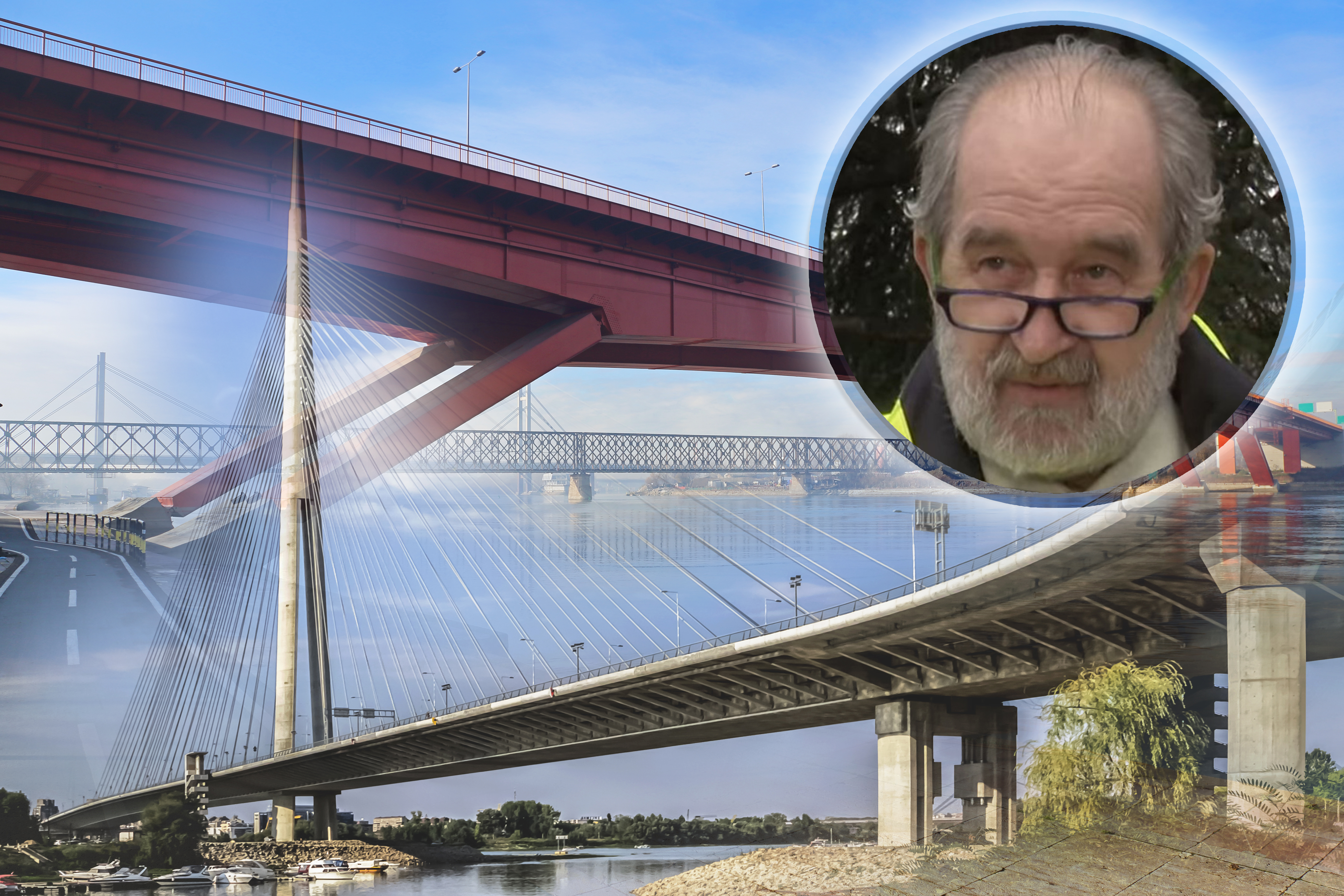 Bridge,Over,Ada,Pylon,-,Ada,Ciganlija,-,Belgrade,-