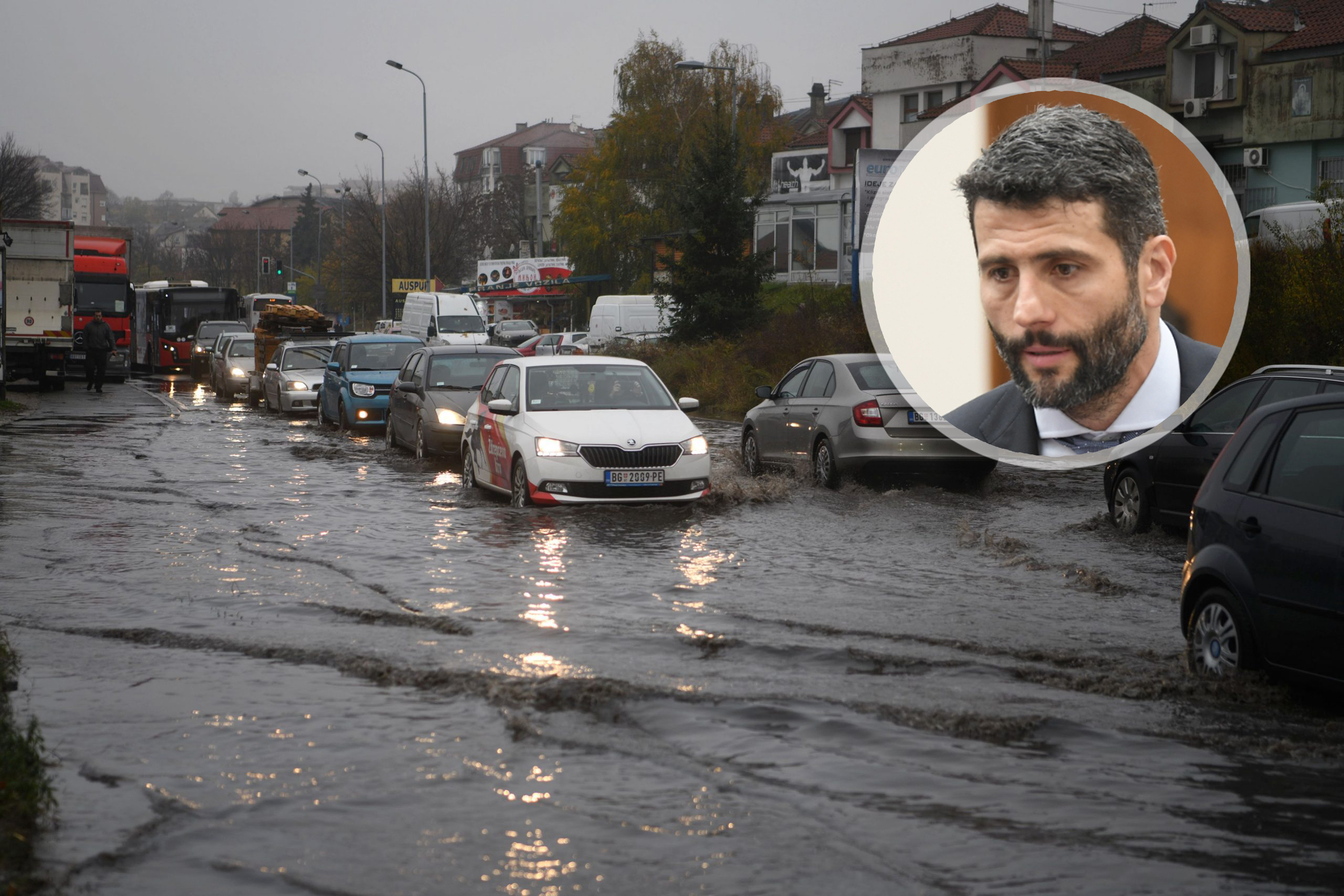 Aleksandar Mirković i Aleksandar Šapić Foto:Dragan Mujan/Nova.rs
poplava u trgovackoj ulici, trgovacka ulica