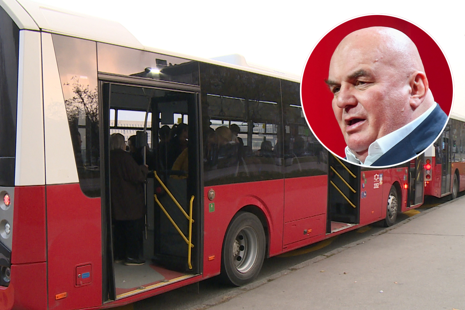 Dragan Marković Palma, autobus, gradski prevoz Foto: N1/Nemanja Jovanović/Nova.rs