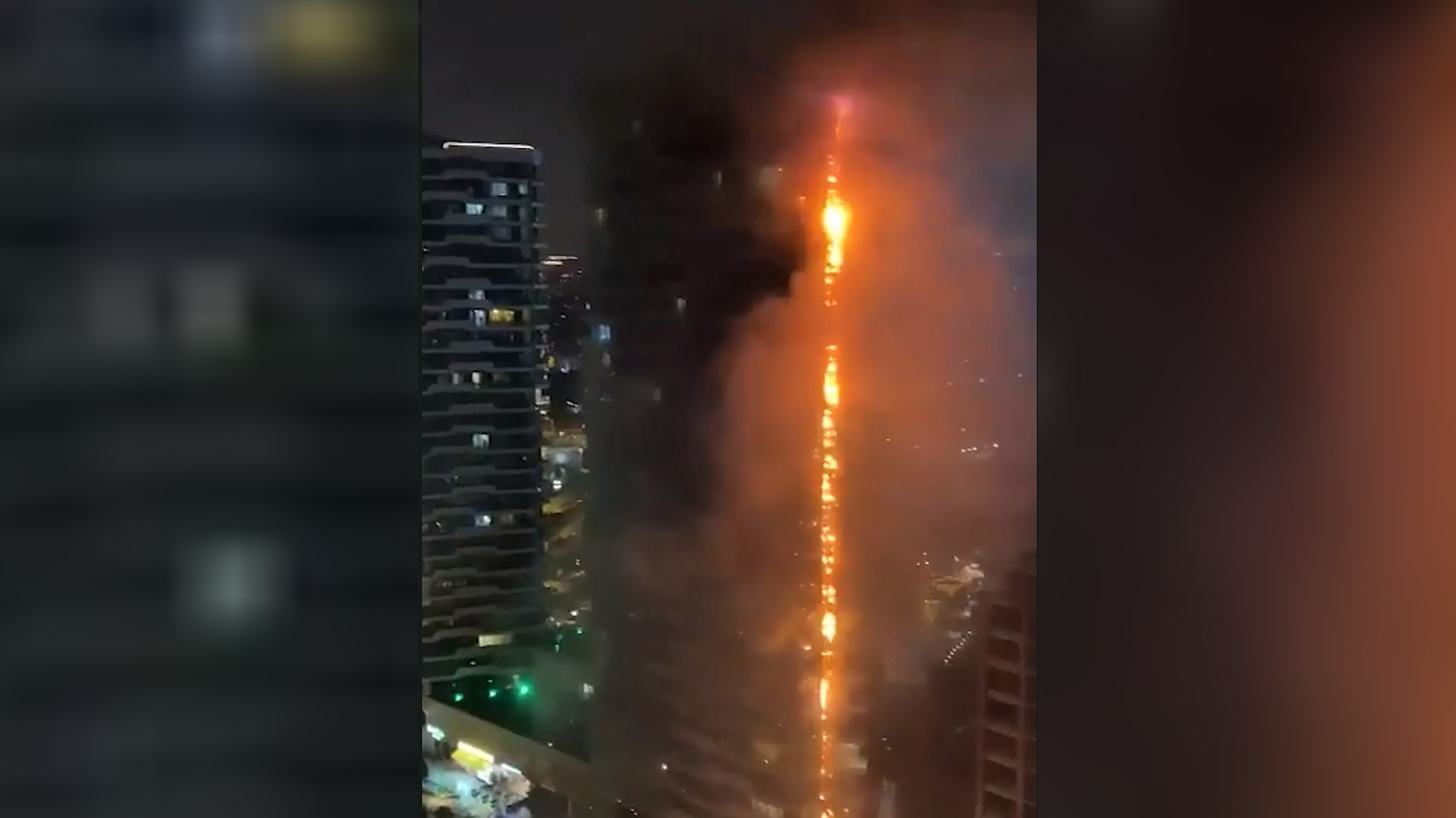 Istanbul fire: Blaze at huge tower block as flames seen ripping through all floors
The blaze can be seen ripping through the 24-storey building, sending smoke billowing across the city.