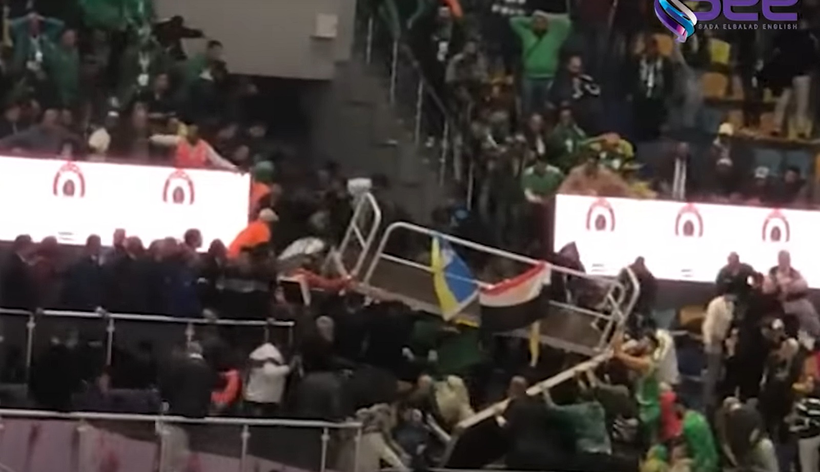 egipat kosarka tribine haos