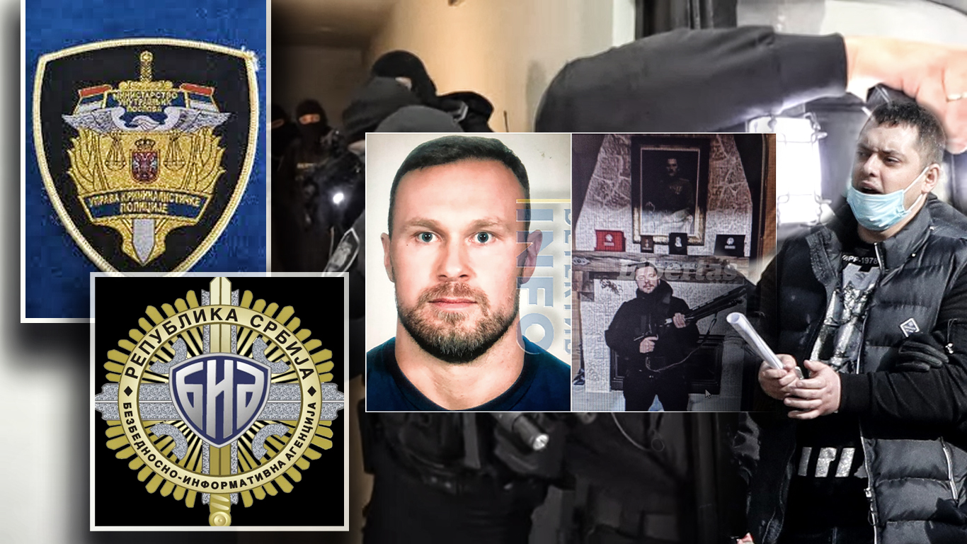 HAPŠENJE BIA  UKP,  Ljubo Milović, Radoje Zvicer i Veljko Belivuk