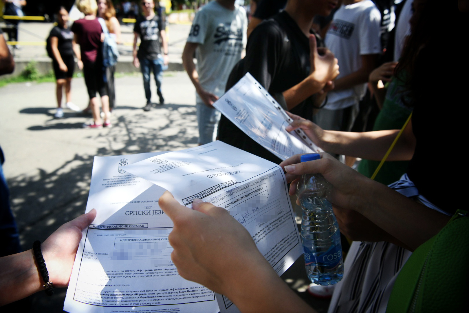 Beograd 27. jun 2022. Polaganje male mature, mala matura, ucenici, djaci, osnovci buduci srednjoskolci, polaganje ispita iz maternjeg jezika, srpski jezik Foto:Vesna Lalić/Nova.rs