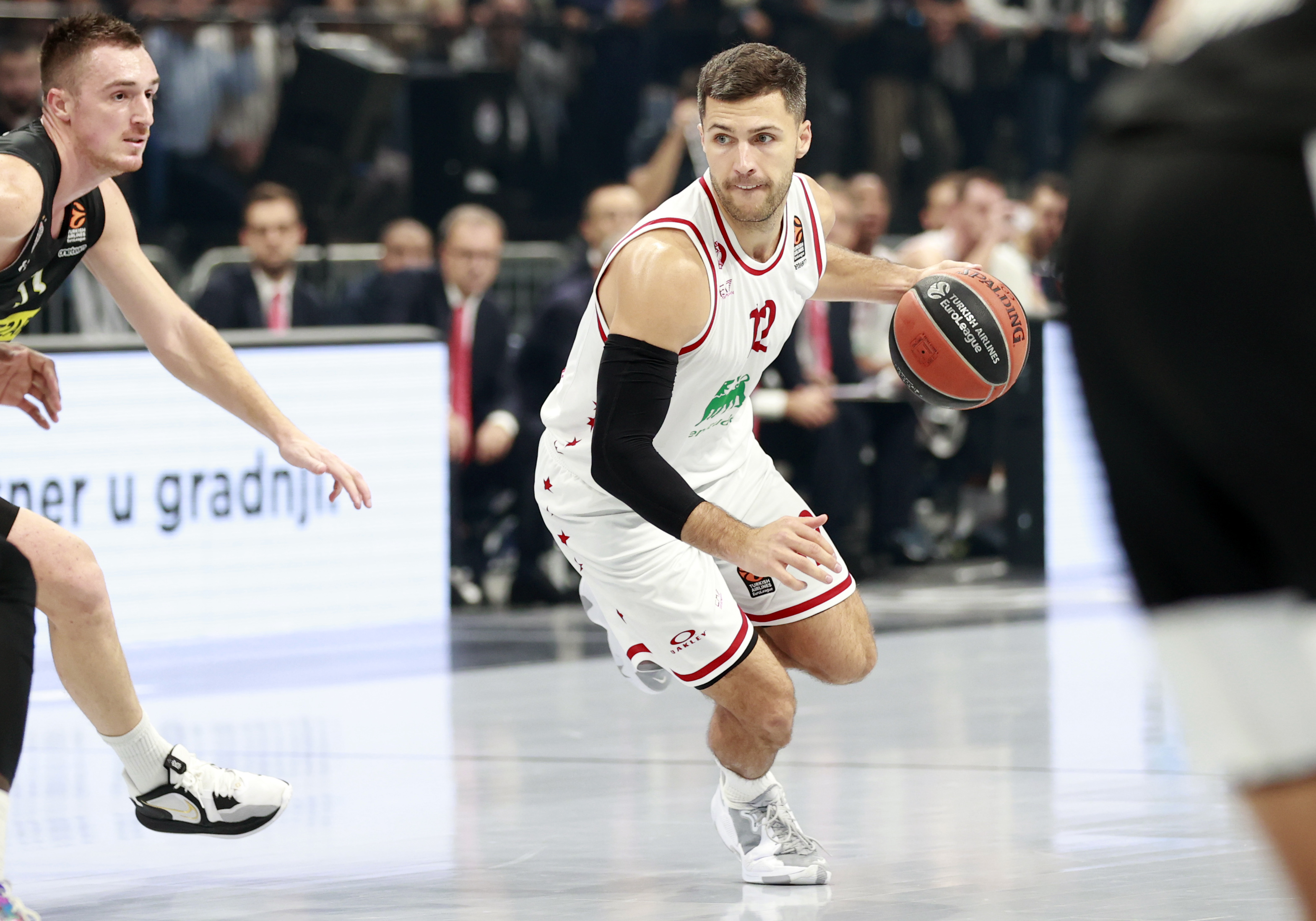 Billy Baron during regular season round 3 Euroleague basketball match between Partizan and Armani  photo: Pedja Milosavljevic / STARSPORT