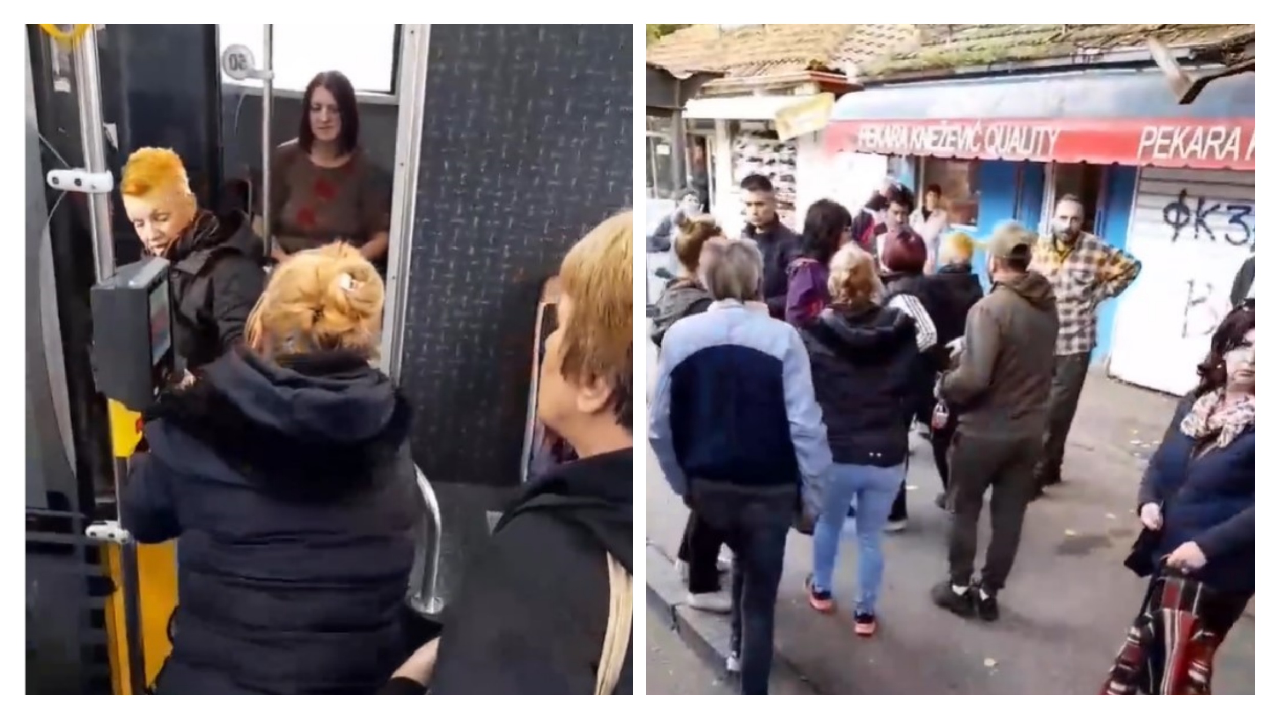 "Upravo linija 78 Bosanska, napali zenu jer nije njena kartica a pritom je prokucana.