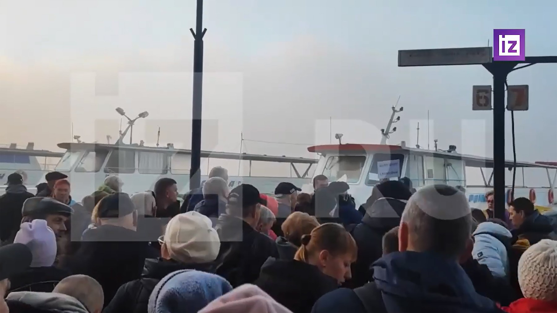Herson Evakuacija, Kherson evacuation queues