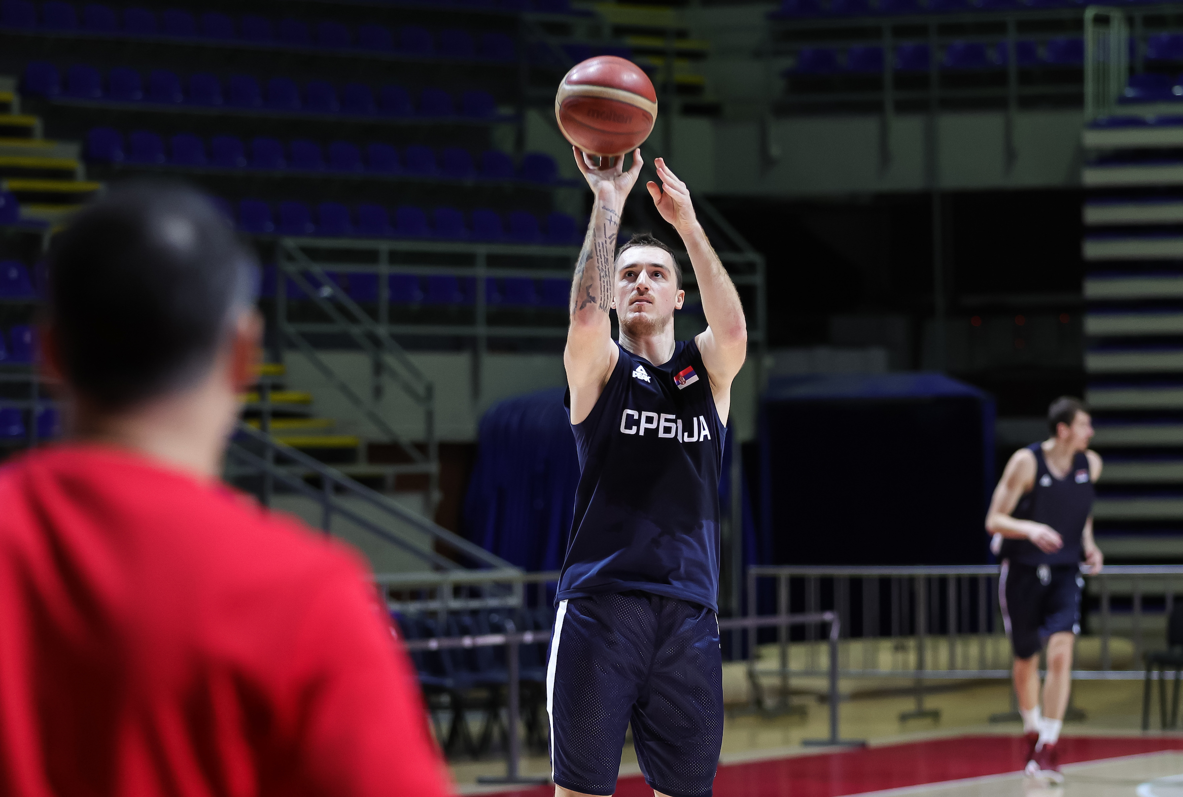 Okupljanje Kosarkakske Reprezentacije Srbije at Aleksandar Nikolic hall  on November 08, 2022 in Belgrade, Serbia. (Photo by Srdjan Stevanovic/Starsport.rs ©)