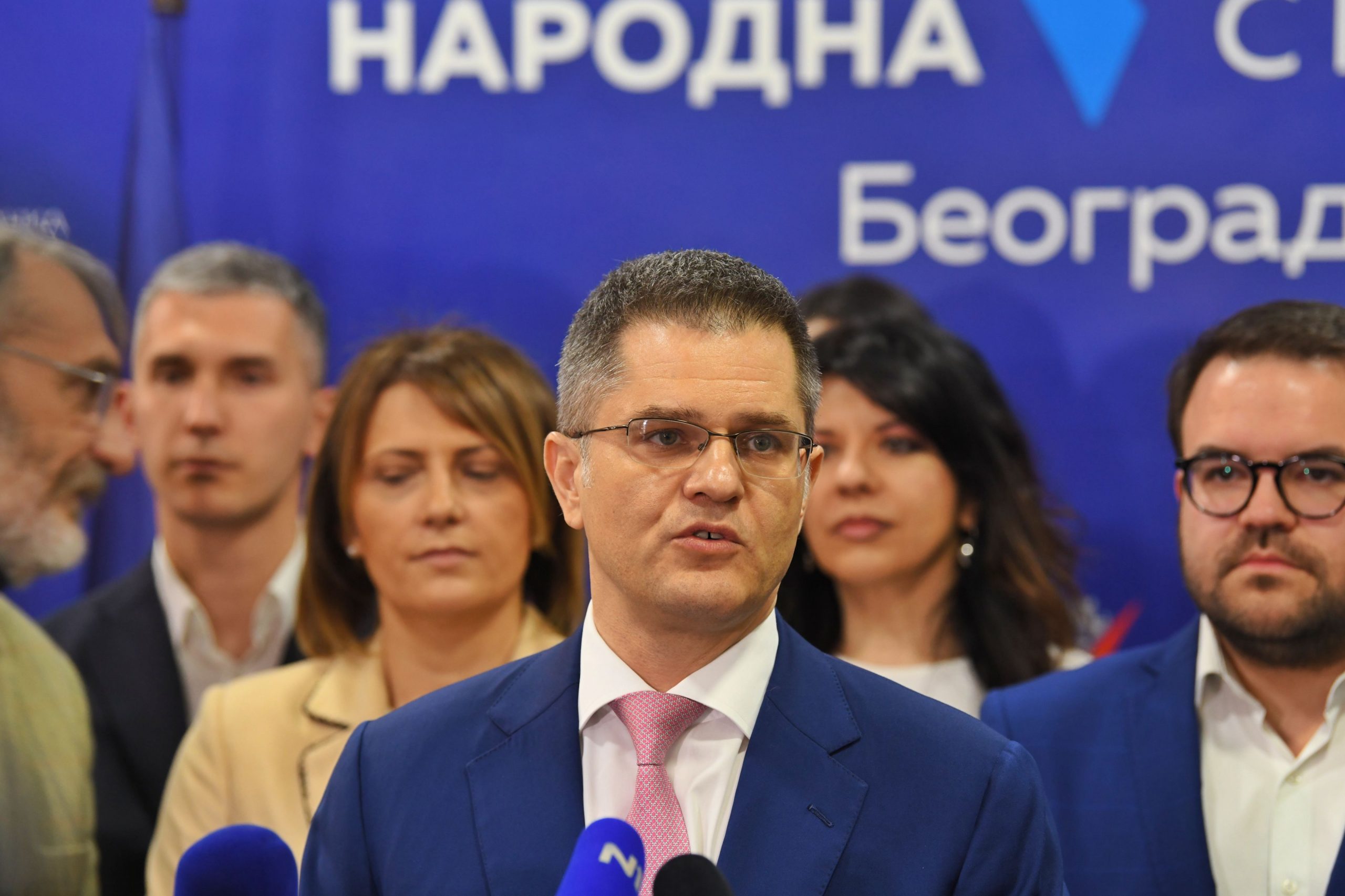 Beograd 12. april 2022. Konferencija Narodna stranka povodom rezultata izbora Foto:Goran Srdanov