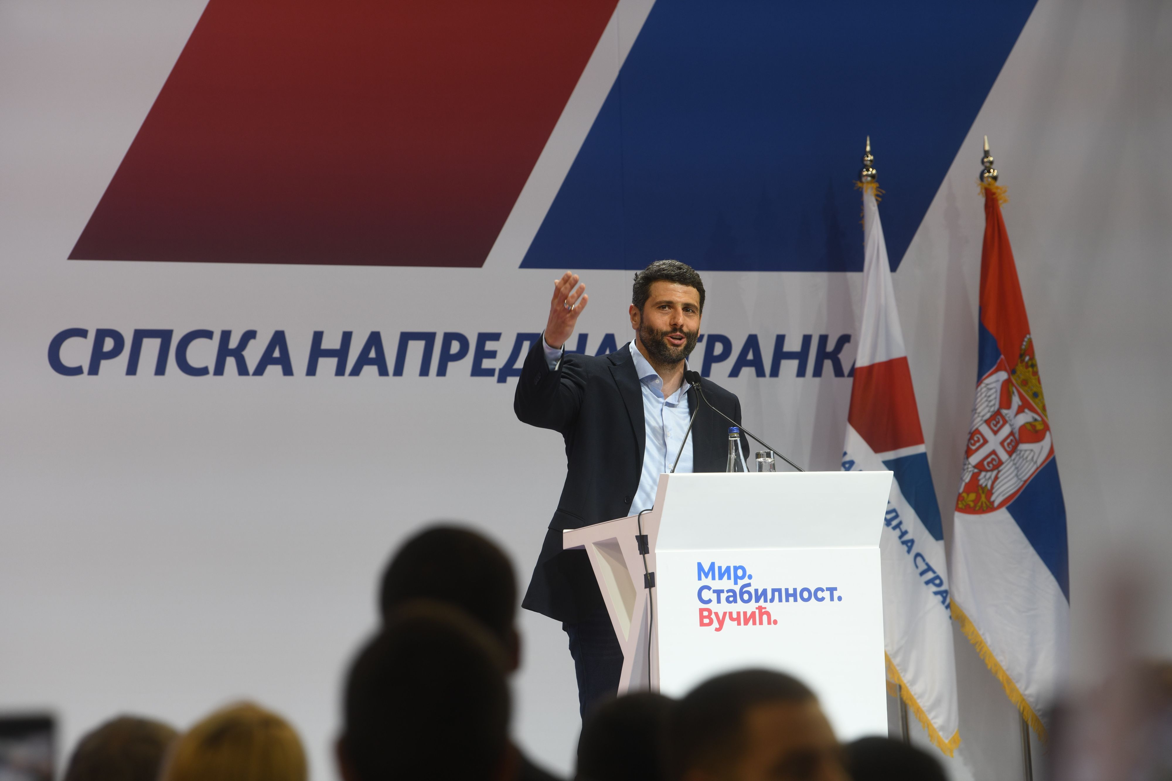 Aleksandar Šapić  31.03.2022. Beograd, SC Voždovac, miting SNS