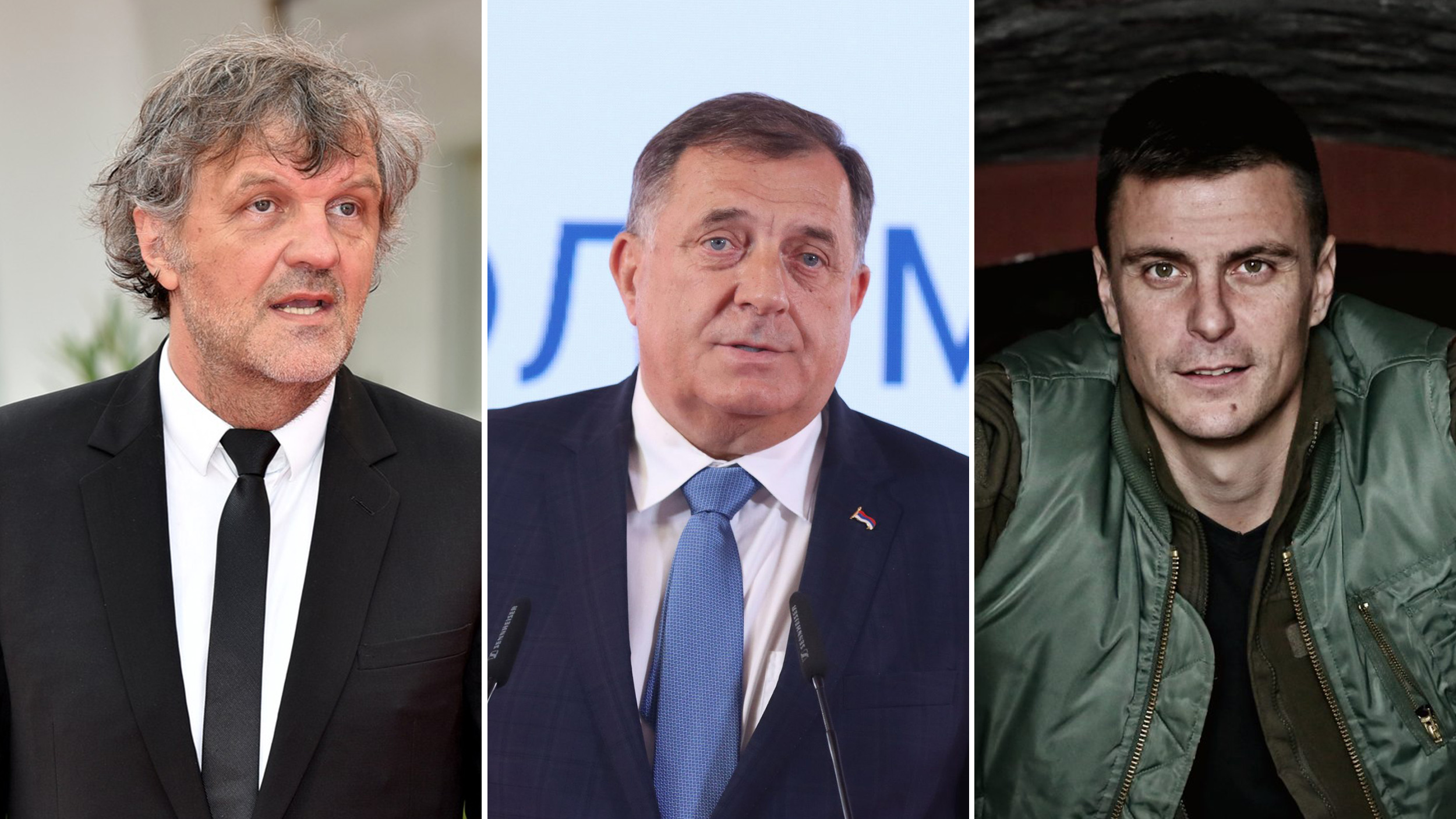 Emir Kusturica, Milorad Dodik, Vuk Kostić
